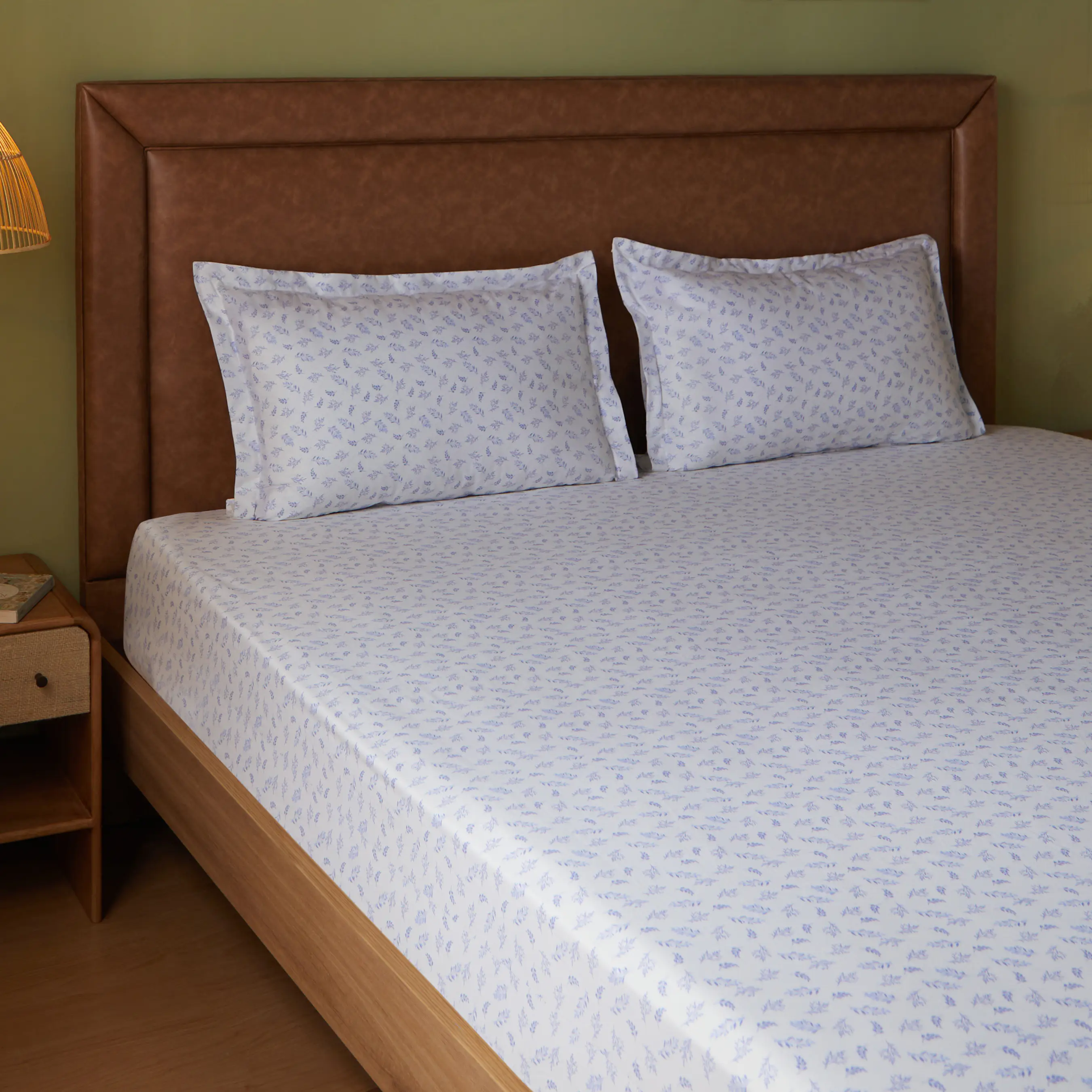Bloomshire Classic | Everyday Charm Printed Cotton Bedsheet Set-Salmon - Image 58
