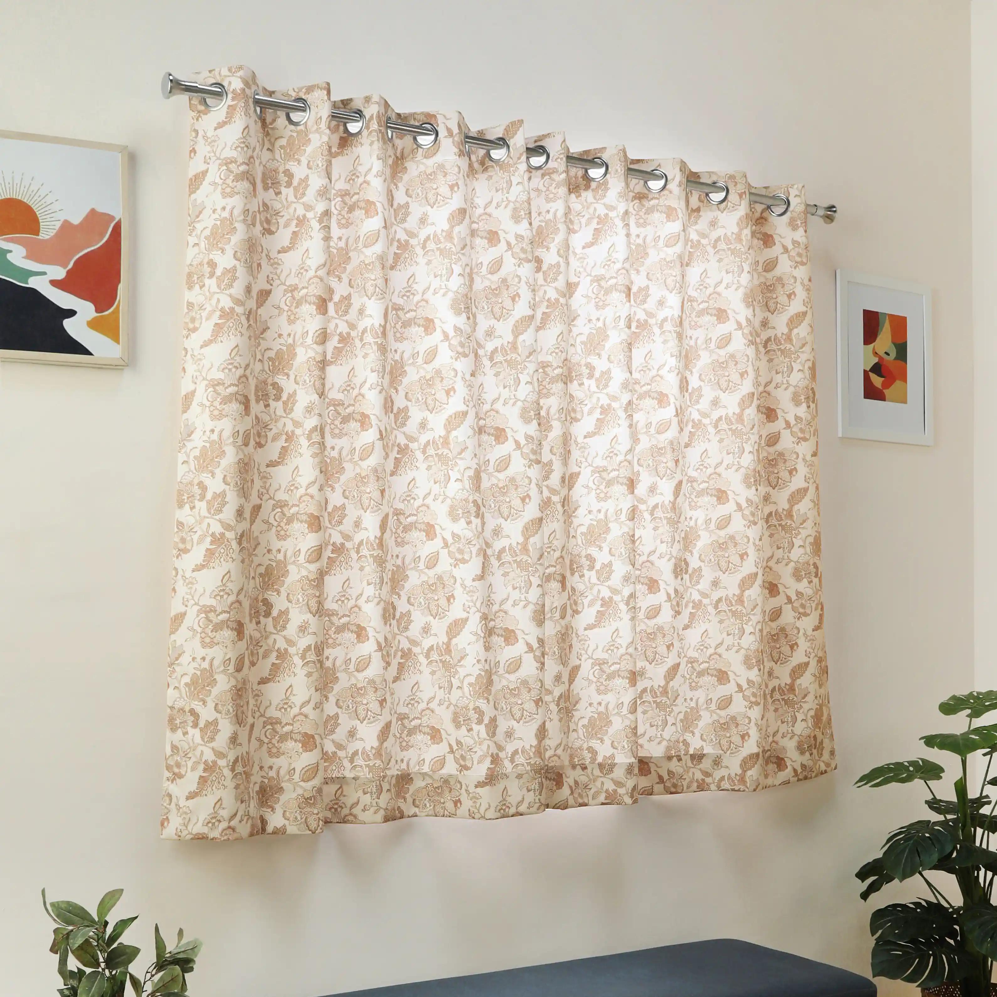 Bloomshire Classic Set Of 2 Printed Readymade Curtains | Classic Chintz - Image 13