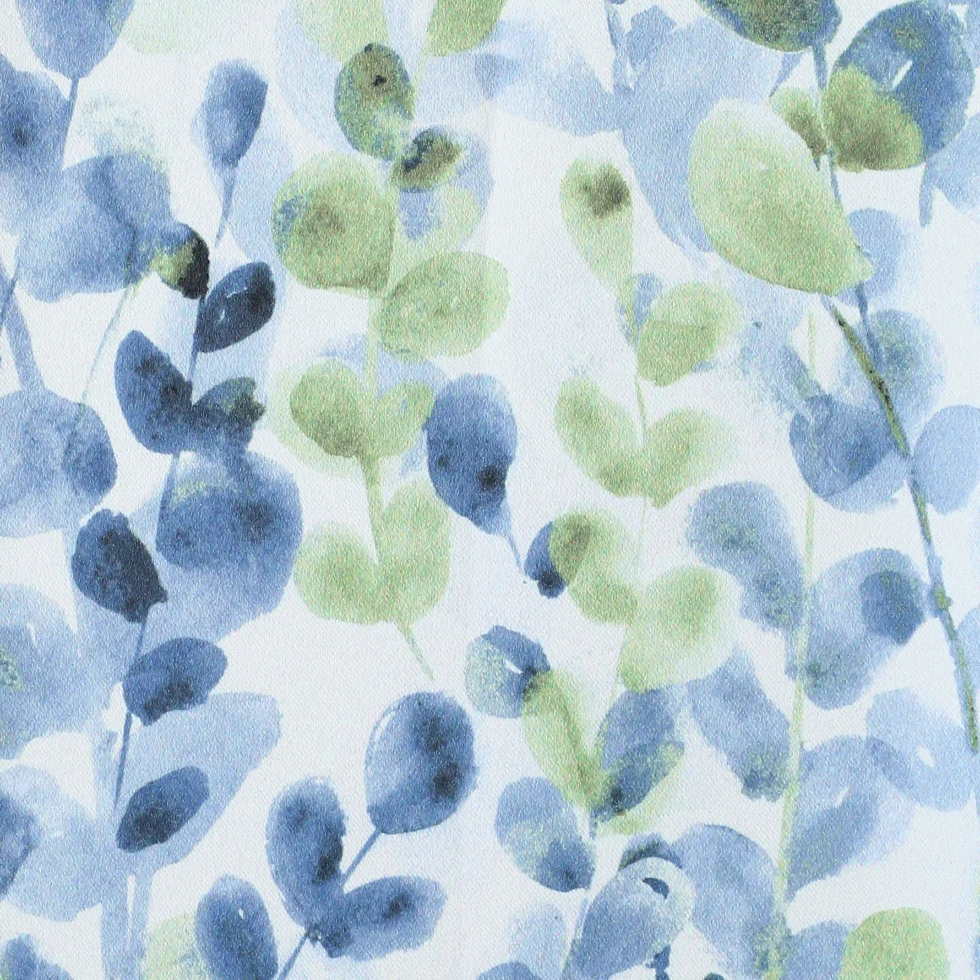 Bloomshire Classic Set Of 2 Printed Readymade Curtains | Leafy Fresh - Image 16