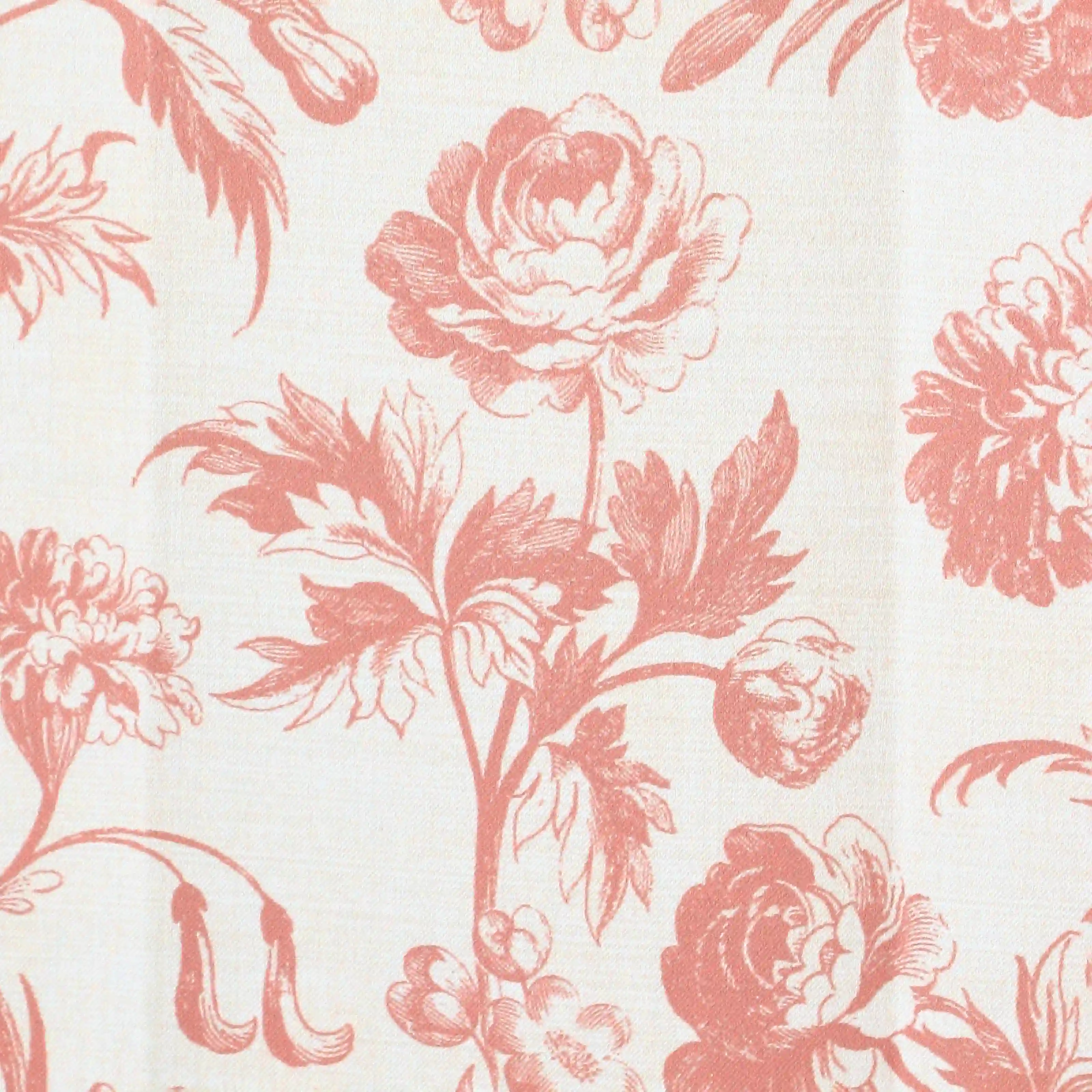 Bloomshire Classic Set Of 2 Printed Readymade Curtains | Shadow Bloom - Image 8