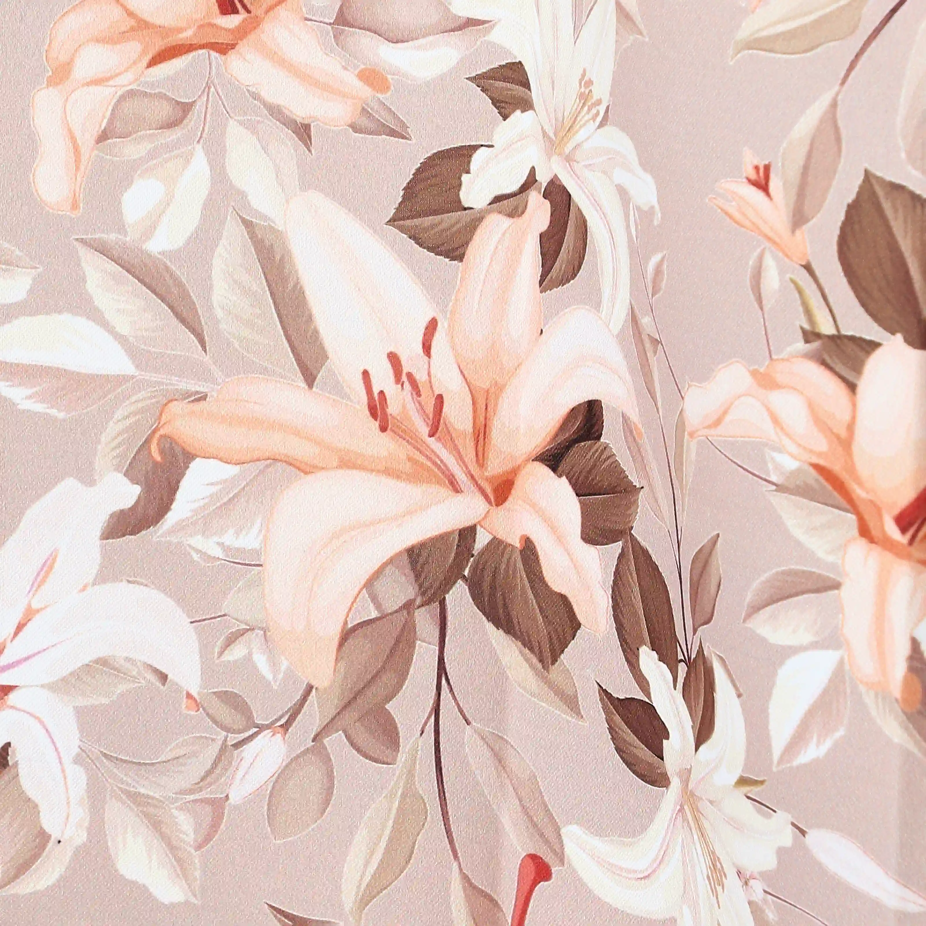 Bloomshire Classic Set Of 2 Printed Readymade Curtains | Tropical Whisper - Image 4
