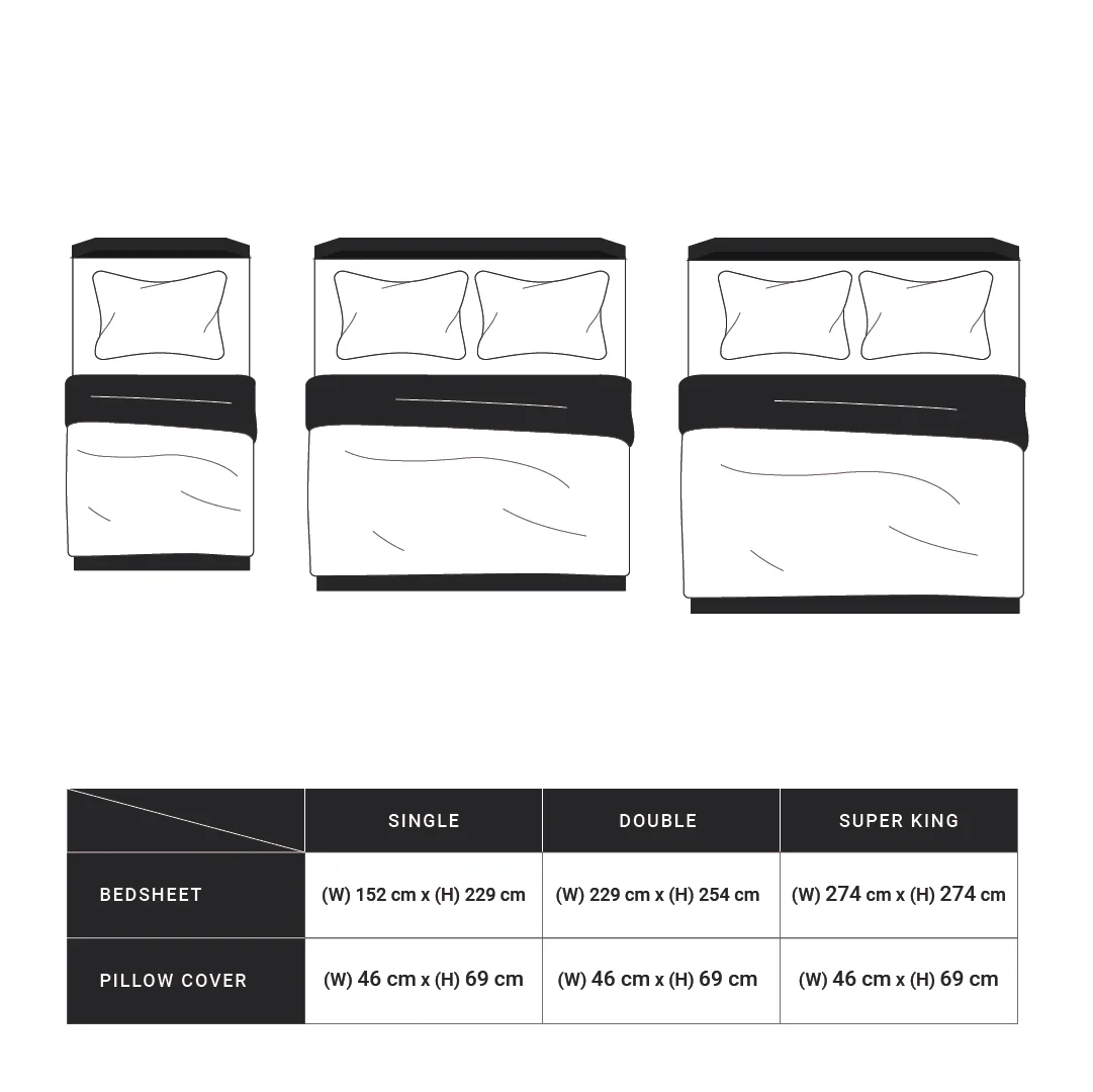 Chippa Lane | Contemporary Indian Print Design Cotton Bedsheet Set-Light Blue - Image 18