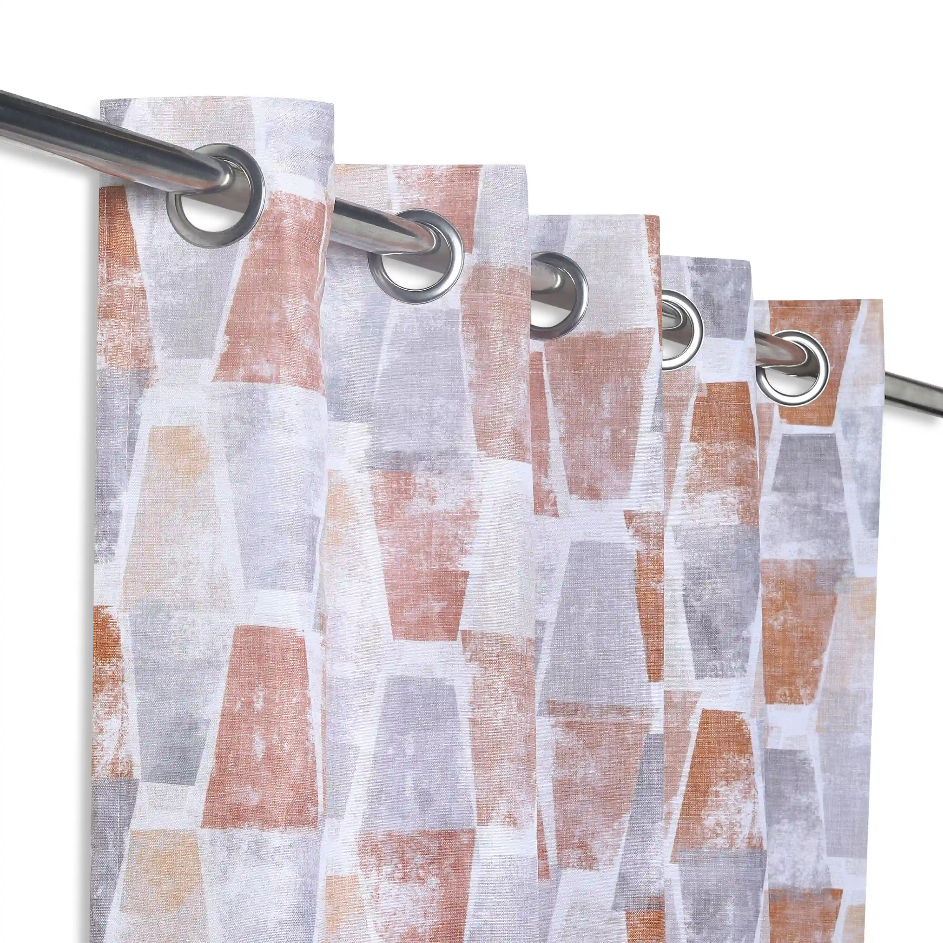 Chippa Lane Set Of 2 Printed Readymade Curtains | Brickscapes - Image 22