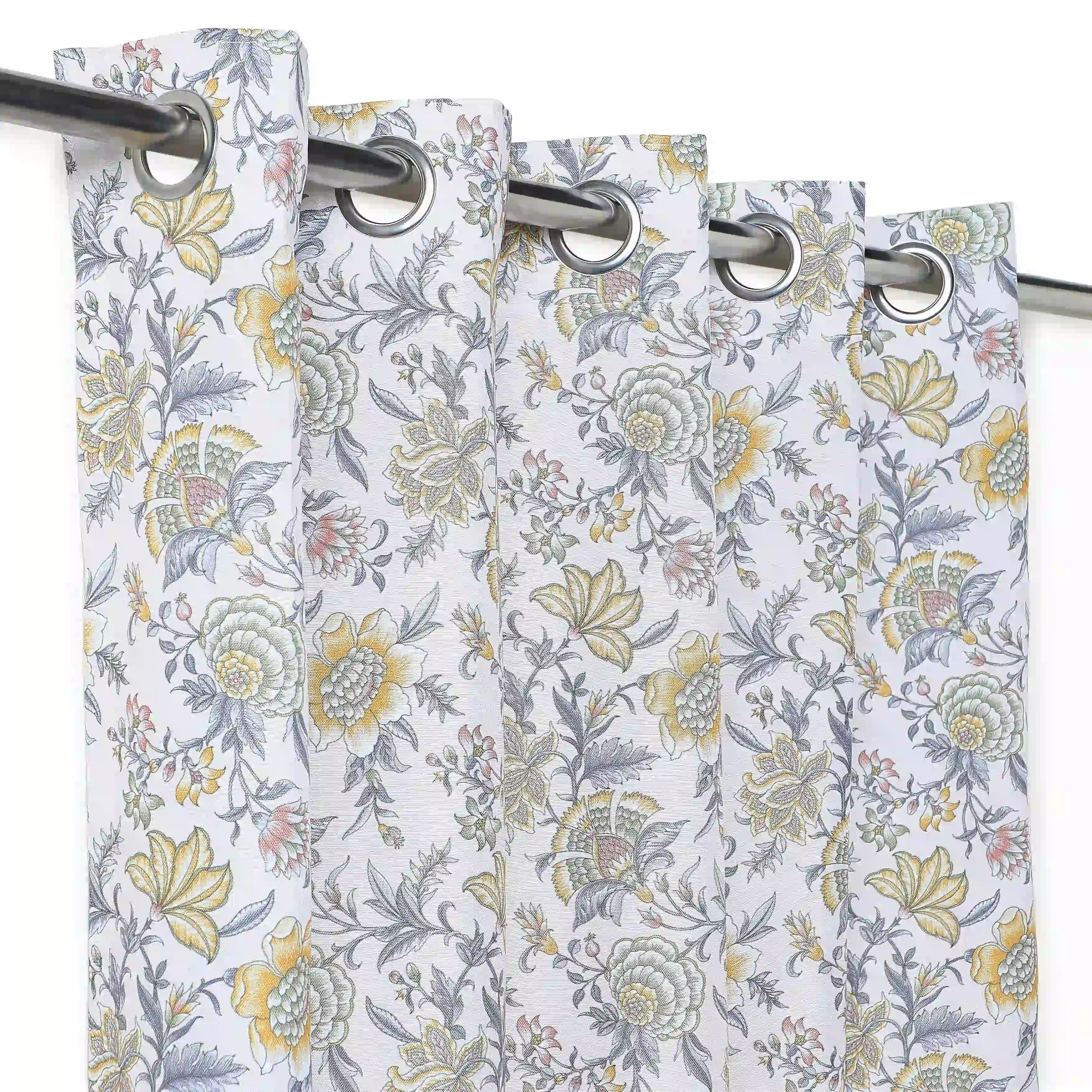 Chippa Lane Set Of 2 Printed Readymade Curtains | Chintz Affair - Image 18