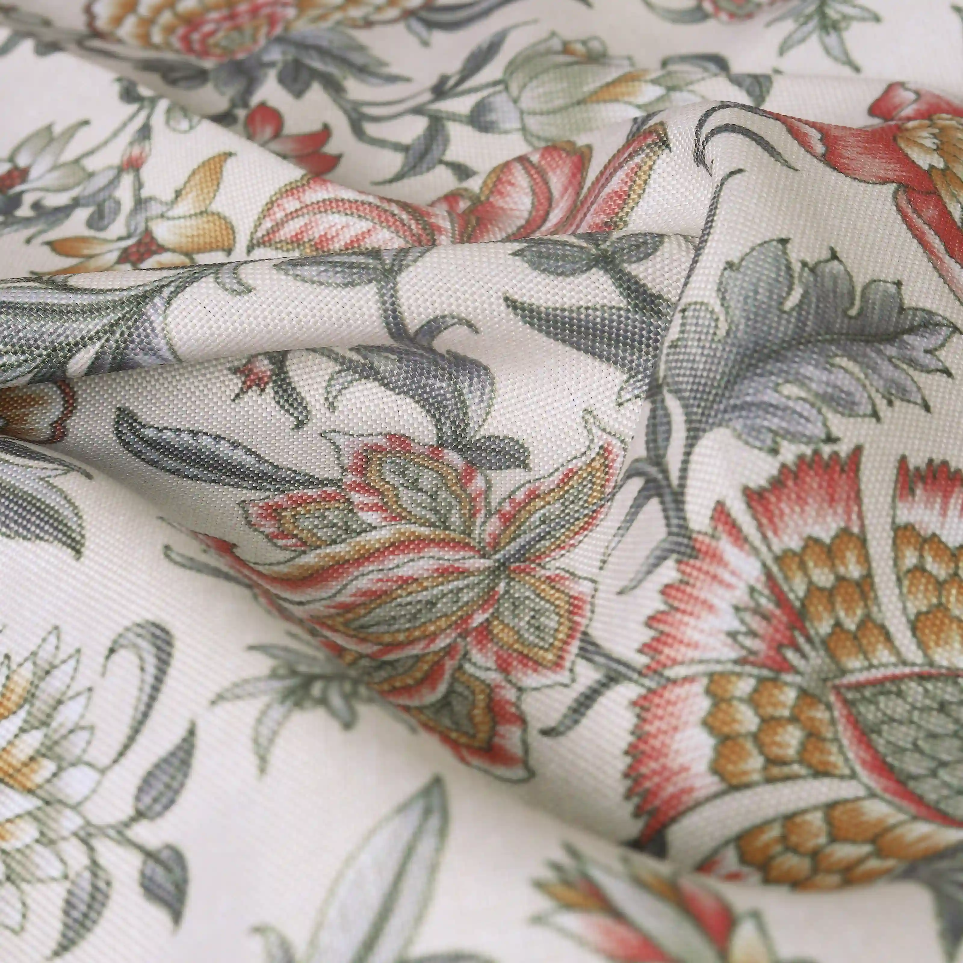 Chippa Lane Set Of 2 Printed Readymade Curtains | Chintz Affair - Image 7