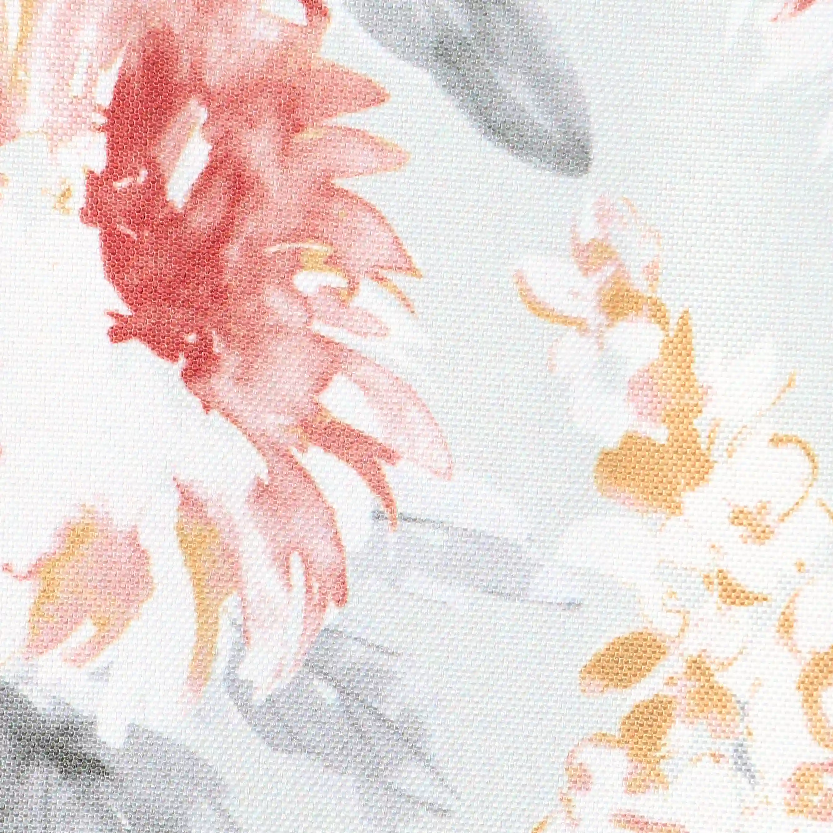 Chippa Lane Set Of 2 Printed Readymade Curtains | Floral Mist - Image 12
