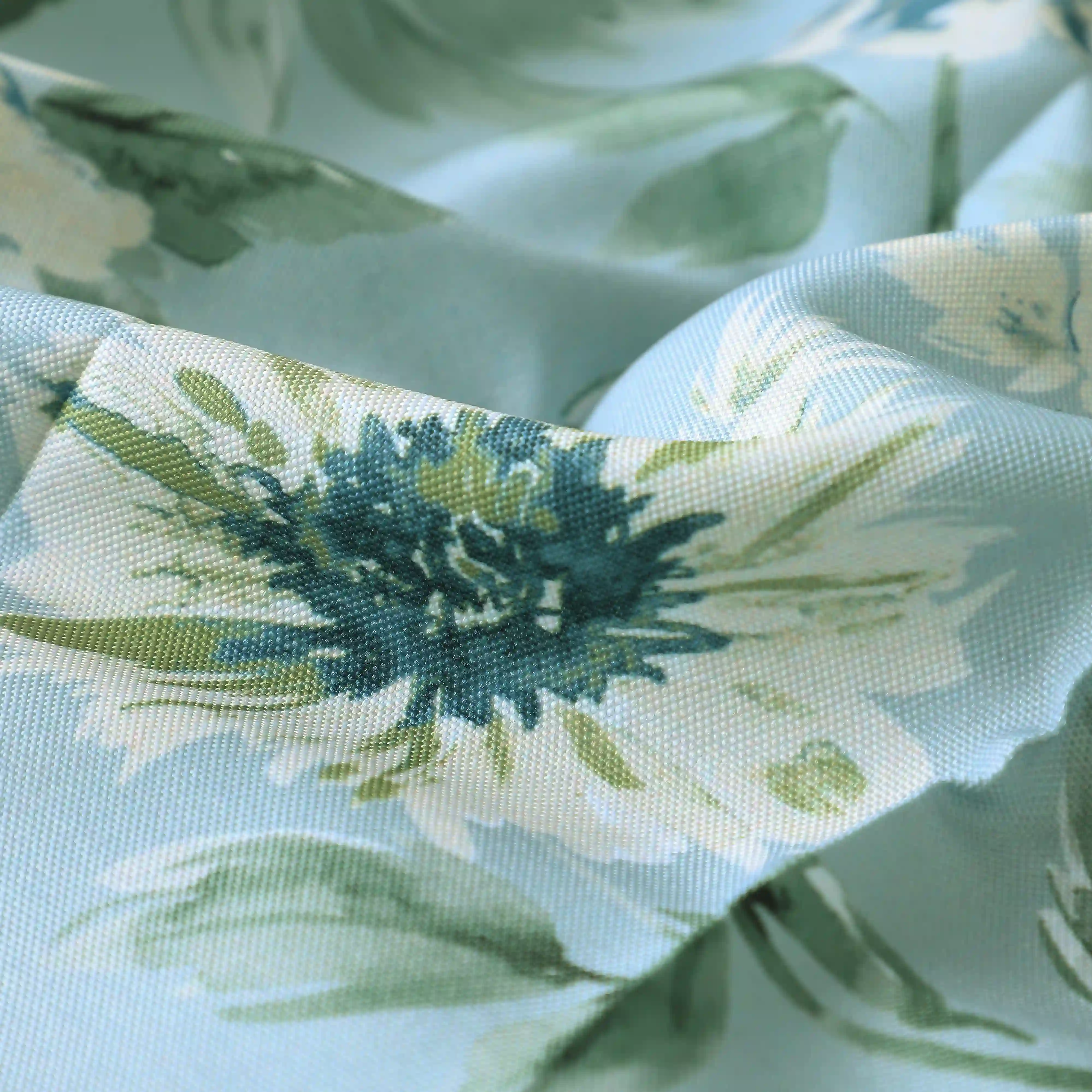 Chippa Lane Set Of 2 Printed Readymade Curtains | Floral Mist - Image 15