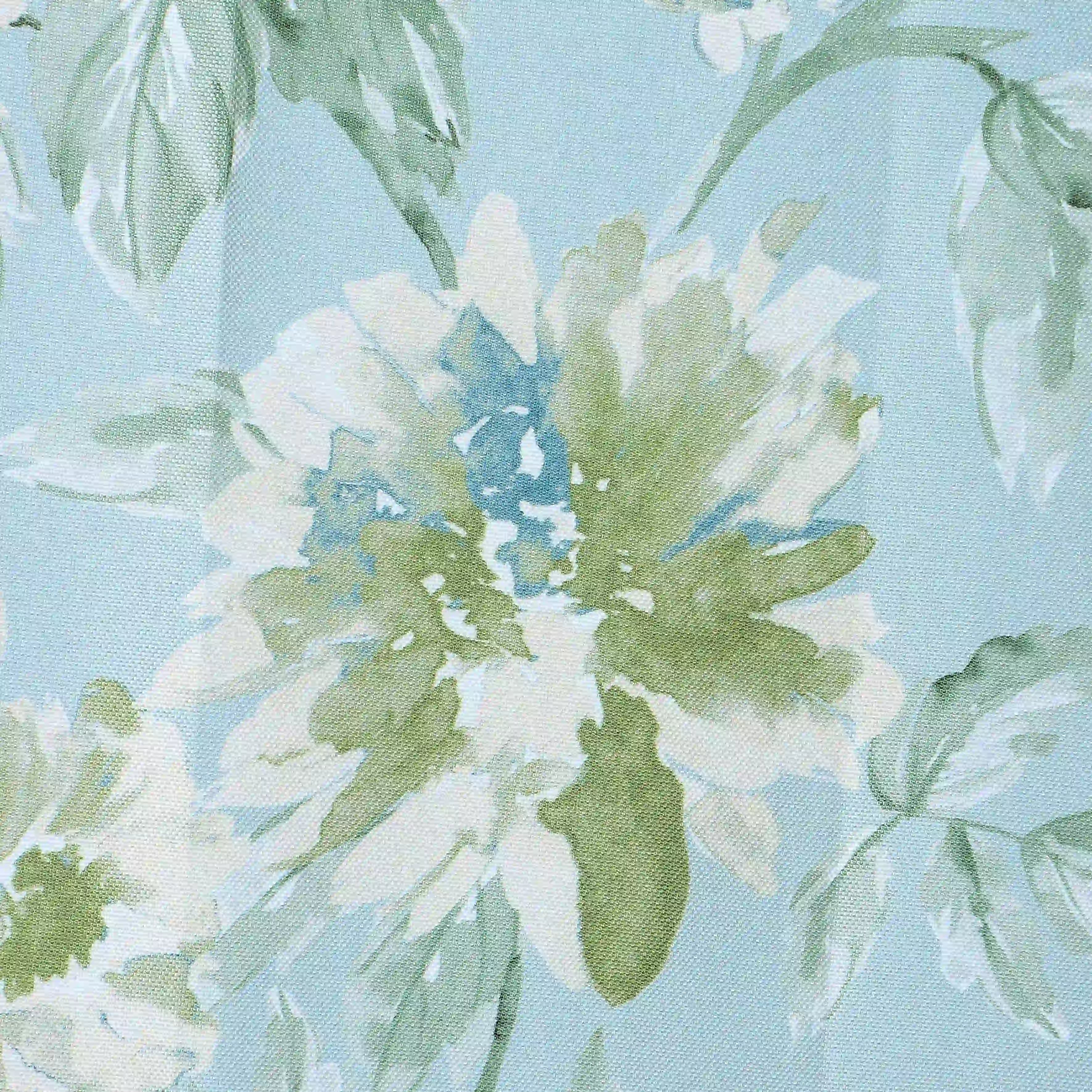 Chippa Lane Set Of 2 Printed Readymade Curtains | Floral Mist - Image 16