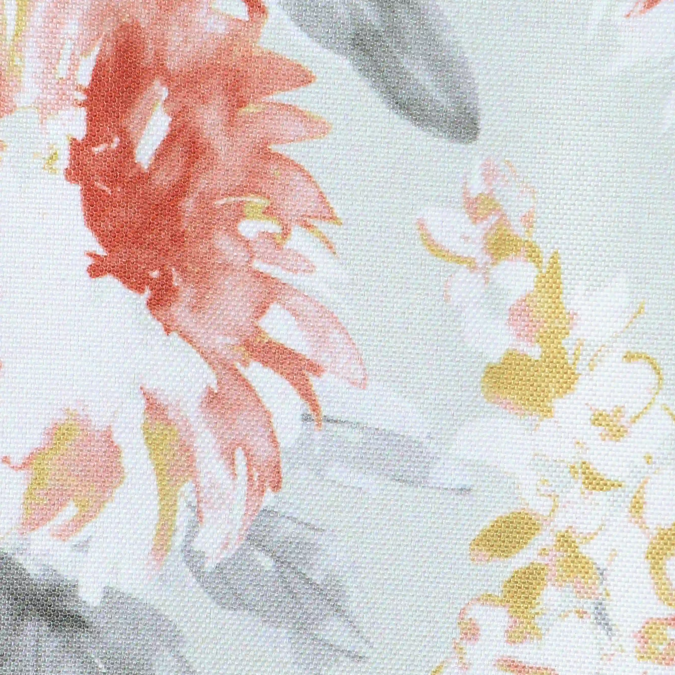 Chippa Lane Set Of 2 Printed Readymade Curtains | Floral Mist - Image 4