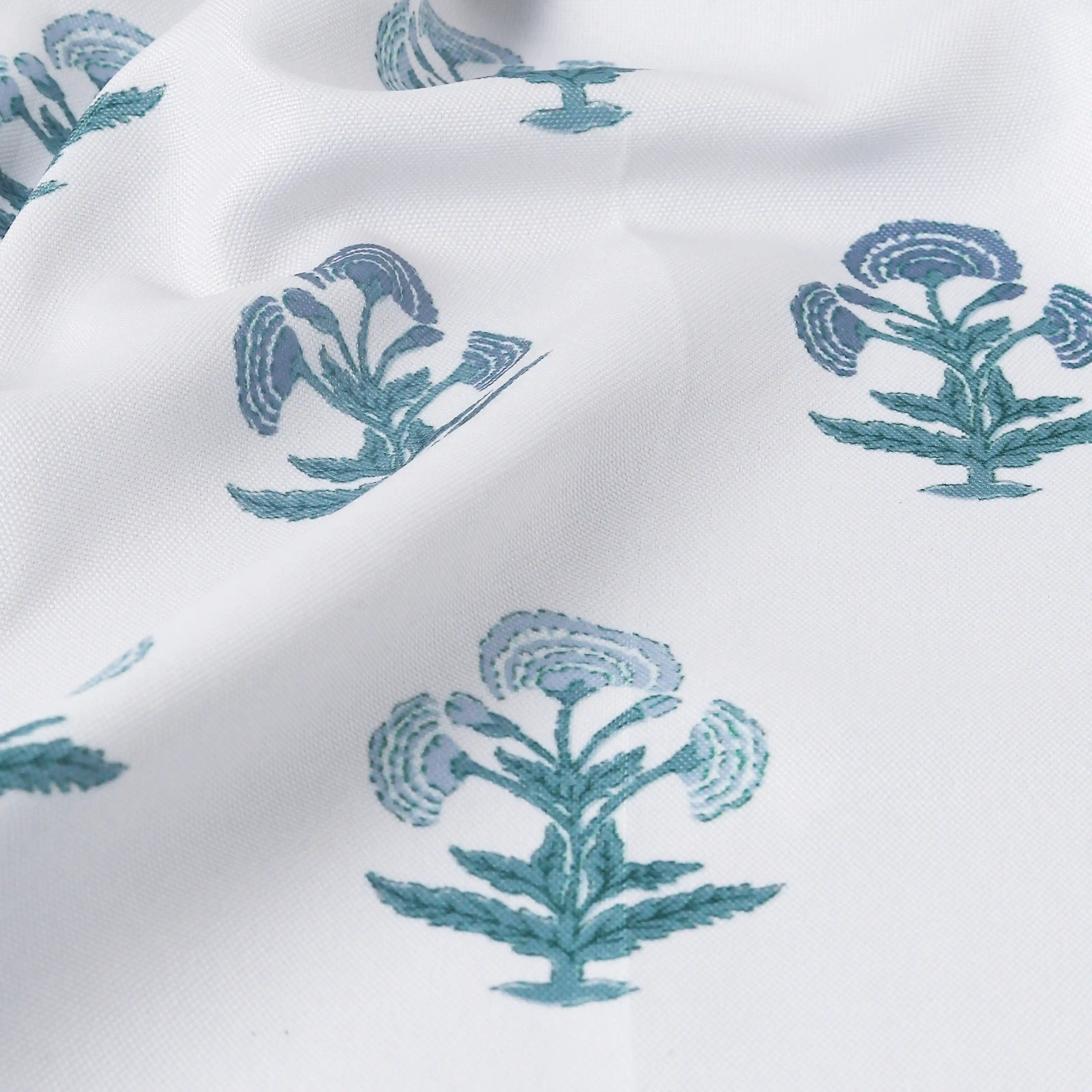 Chippa Lane Set Of 2 Printed Readymade Curtains | 
Jaipur Echo - Image 7