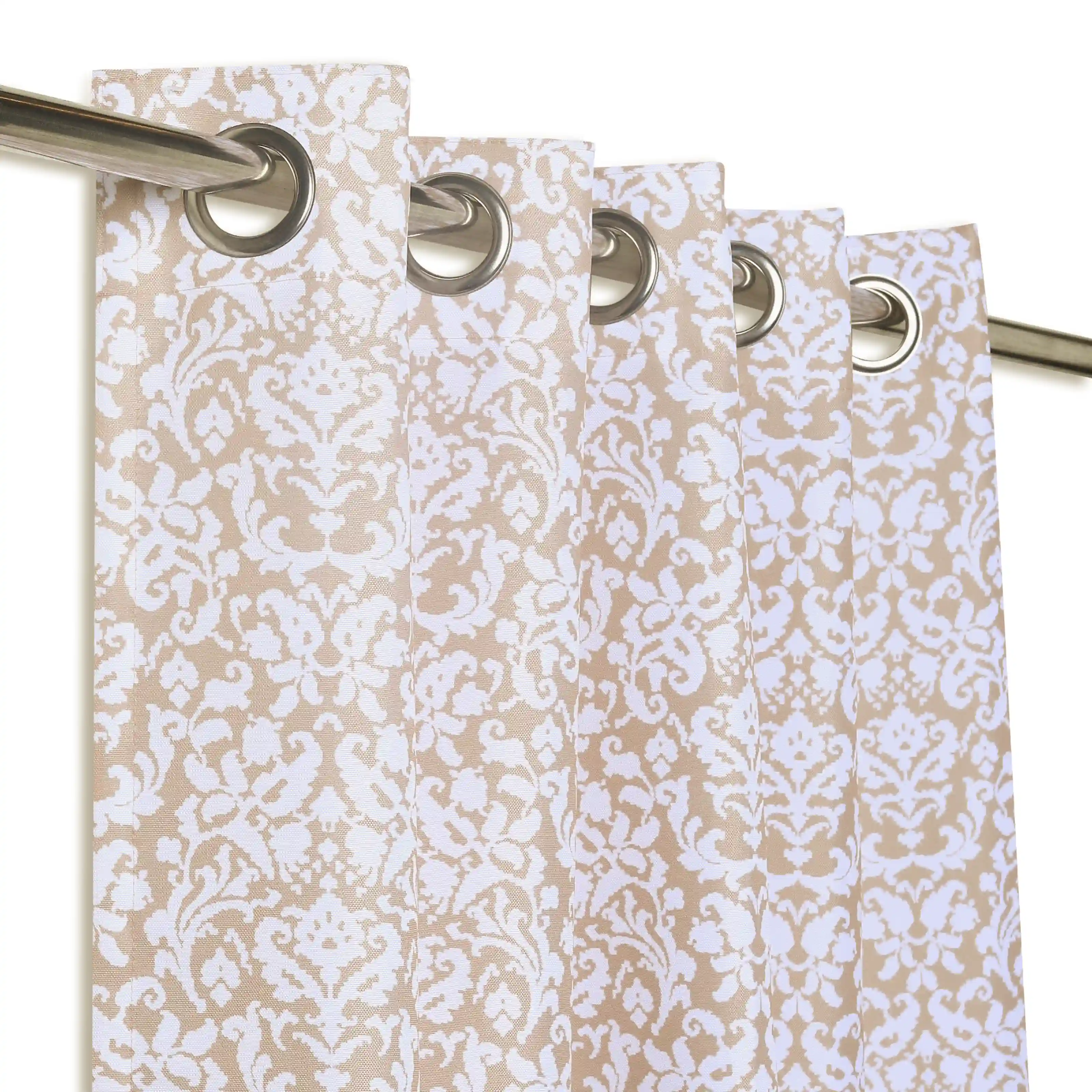 Chippa Lane Set Of 2 Printed Readymade Curtains | 
Loom Legacy - Image 18