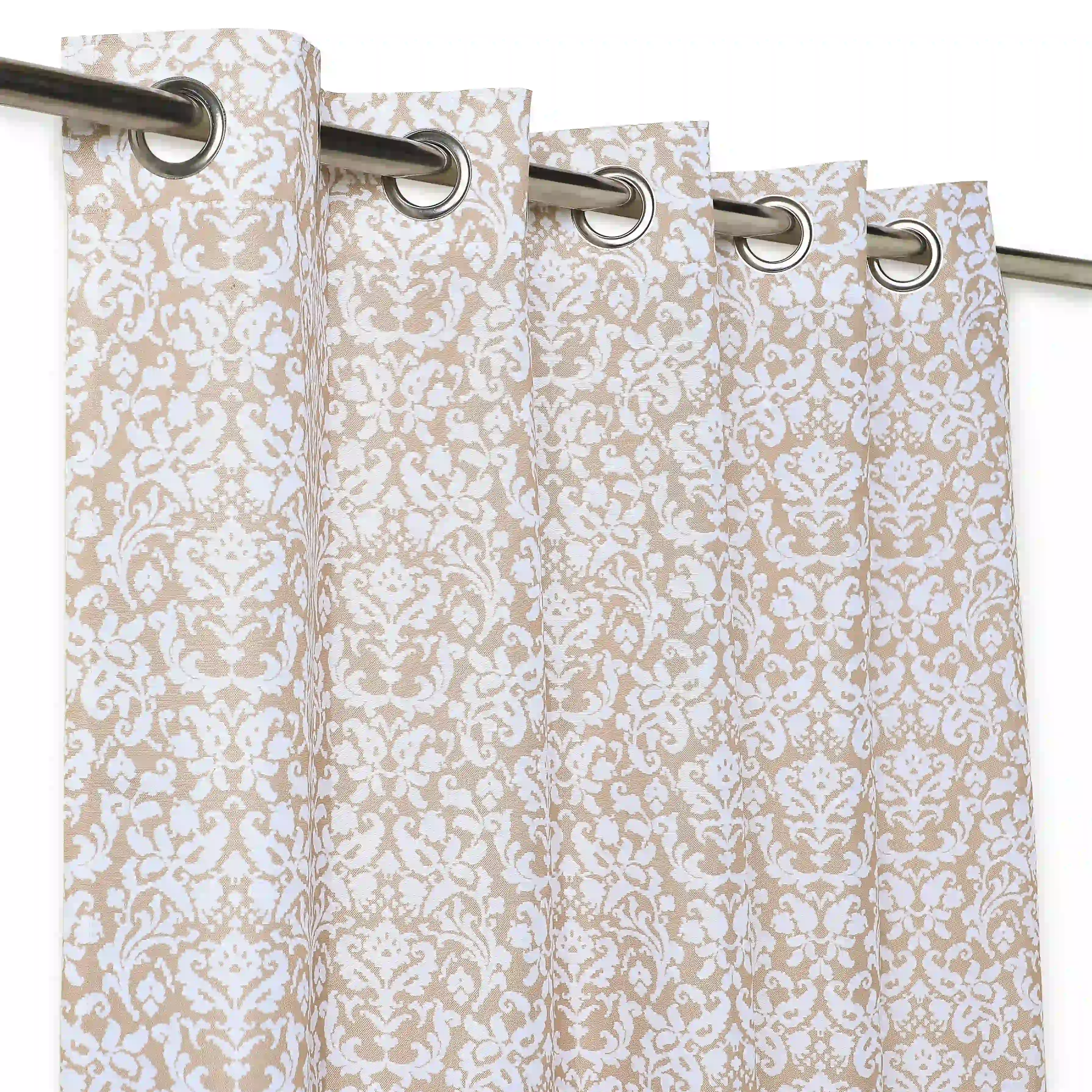 Chippa Lane Set Of 2 Printed Readymade Curtains | 
Loom Legacy - Image 22