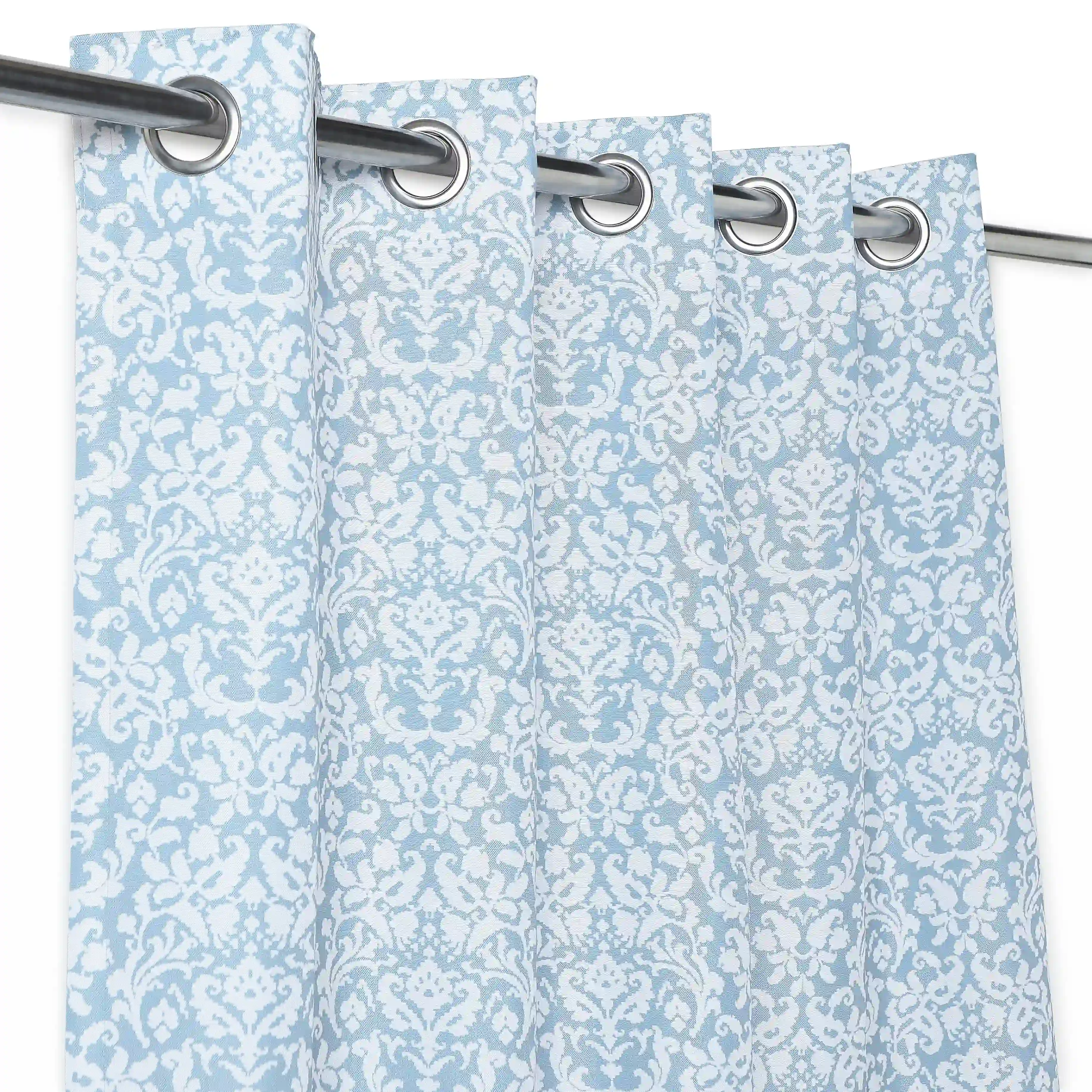 Chippa Lane Set Of 2 Printed Readymade Curtains | 
Loom Legacy - Image 6