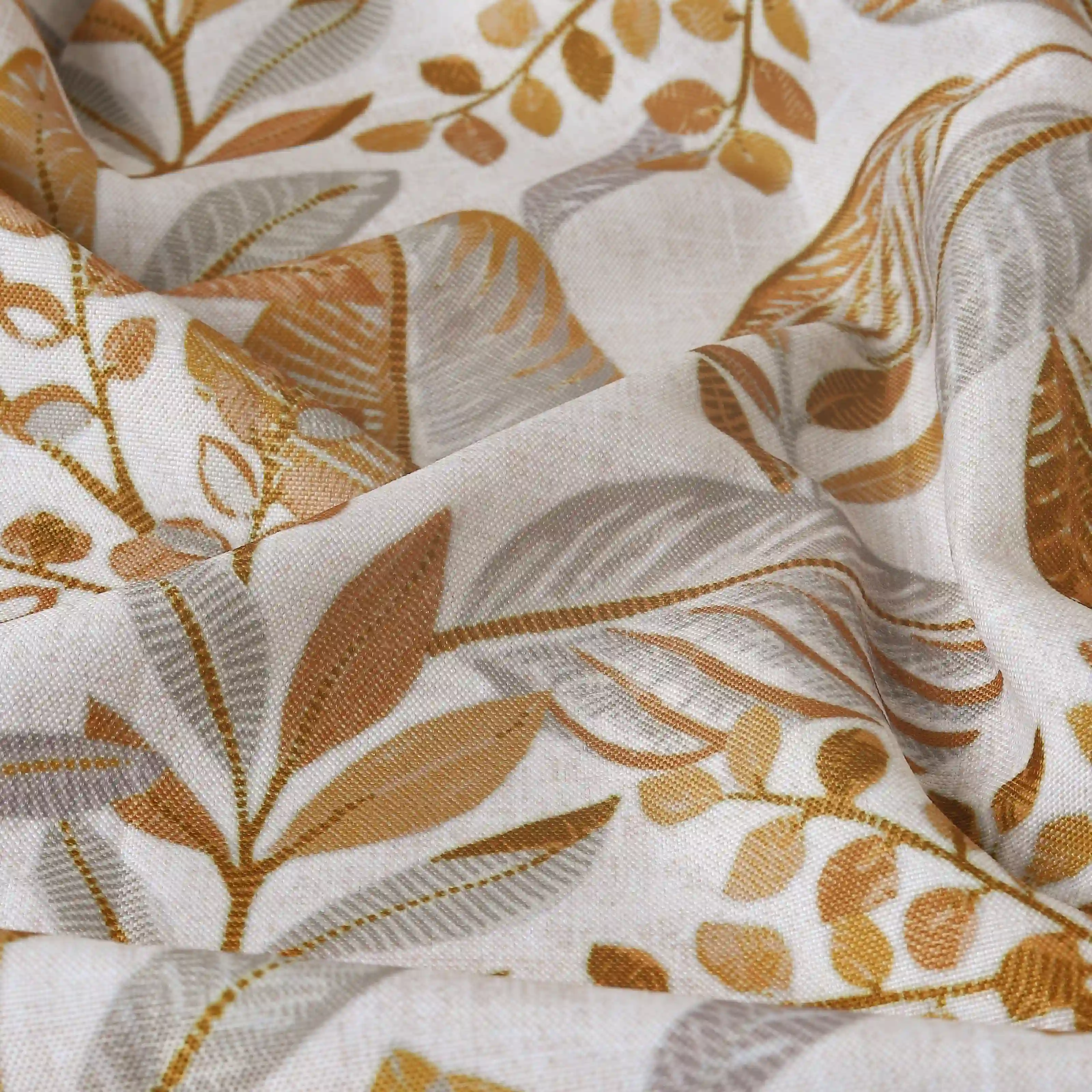 Chippa Lane Set Of 2 Printed Readymade Curtains | Sketchy Botanicals - Image 15