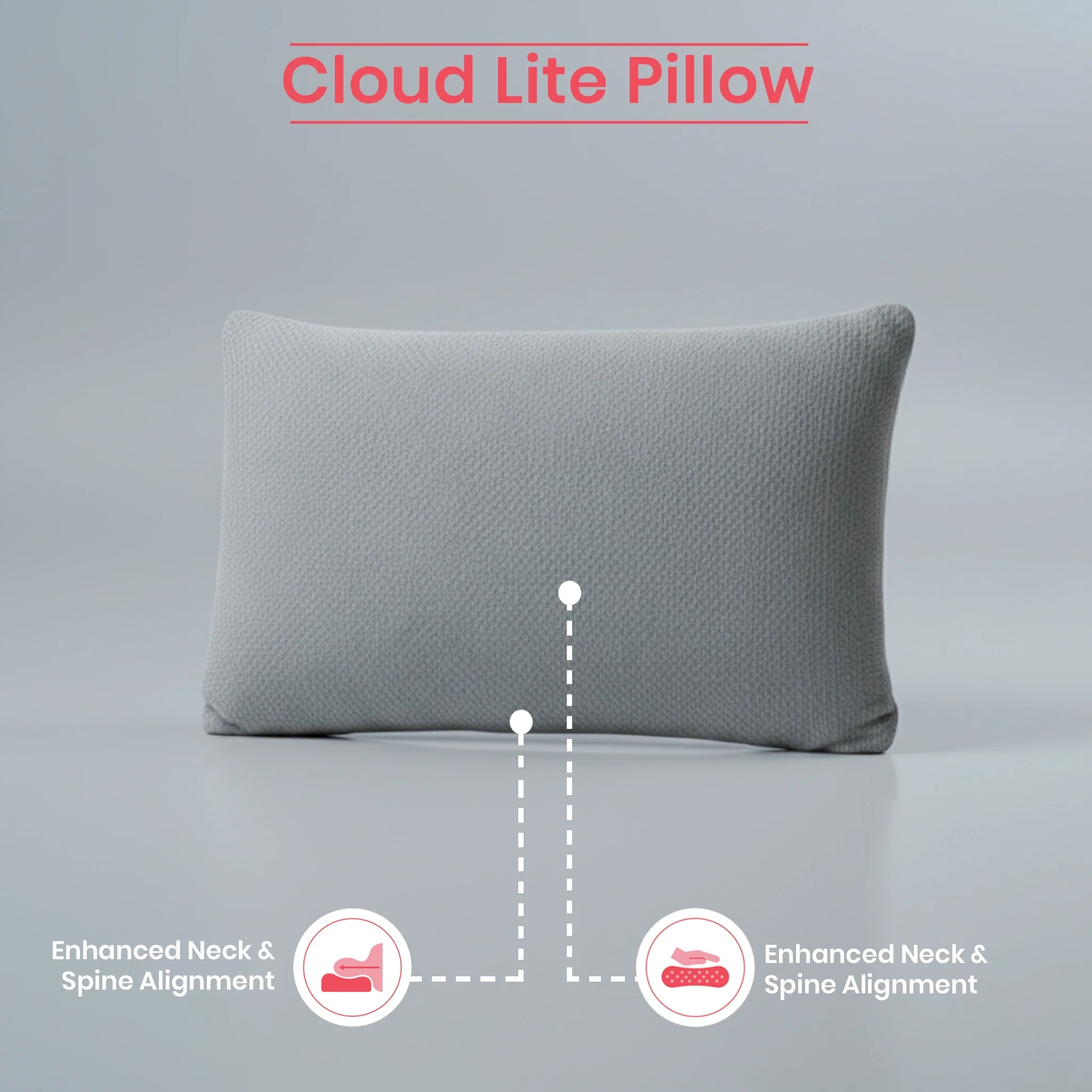 Cloud Lite | Ultra Slim Memory Foam Pillow - Image 6