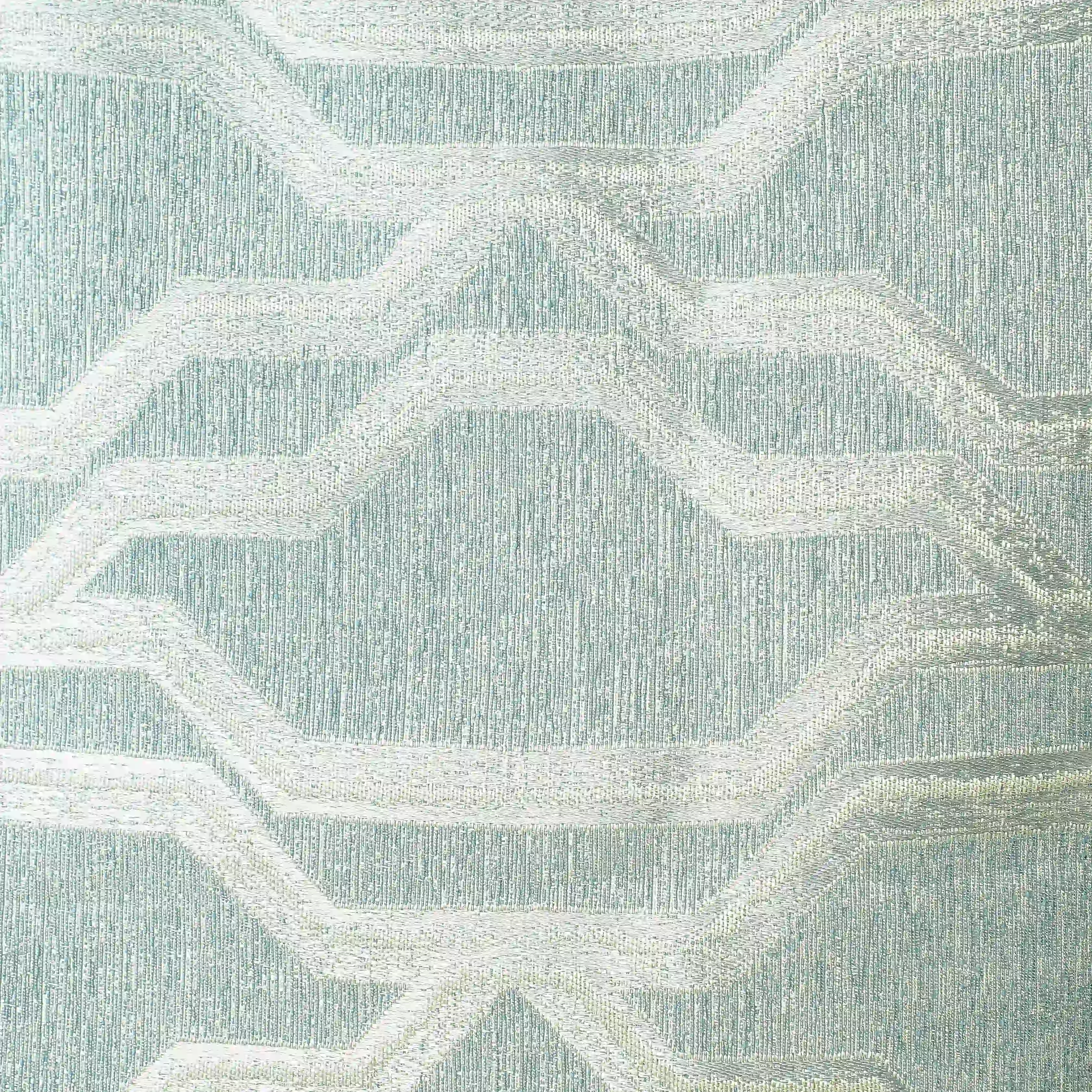 De Jacquard - Classic Set Of 2 Jacquard Readymade Curtains | Abstract Flow - Image 16