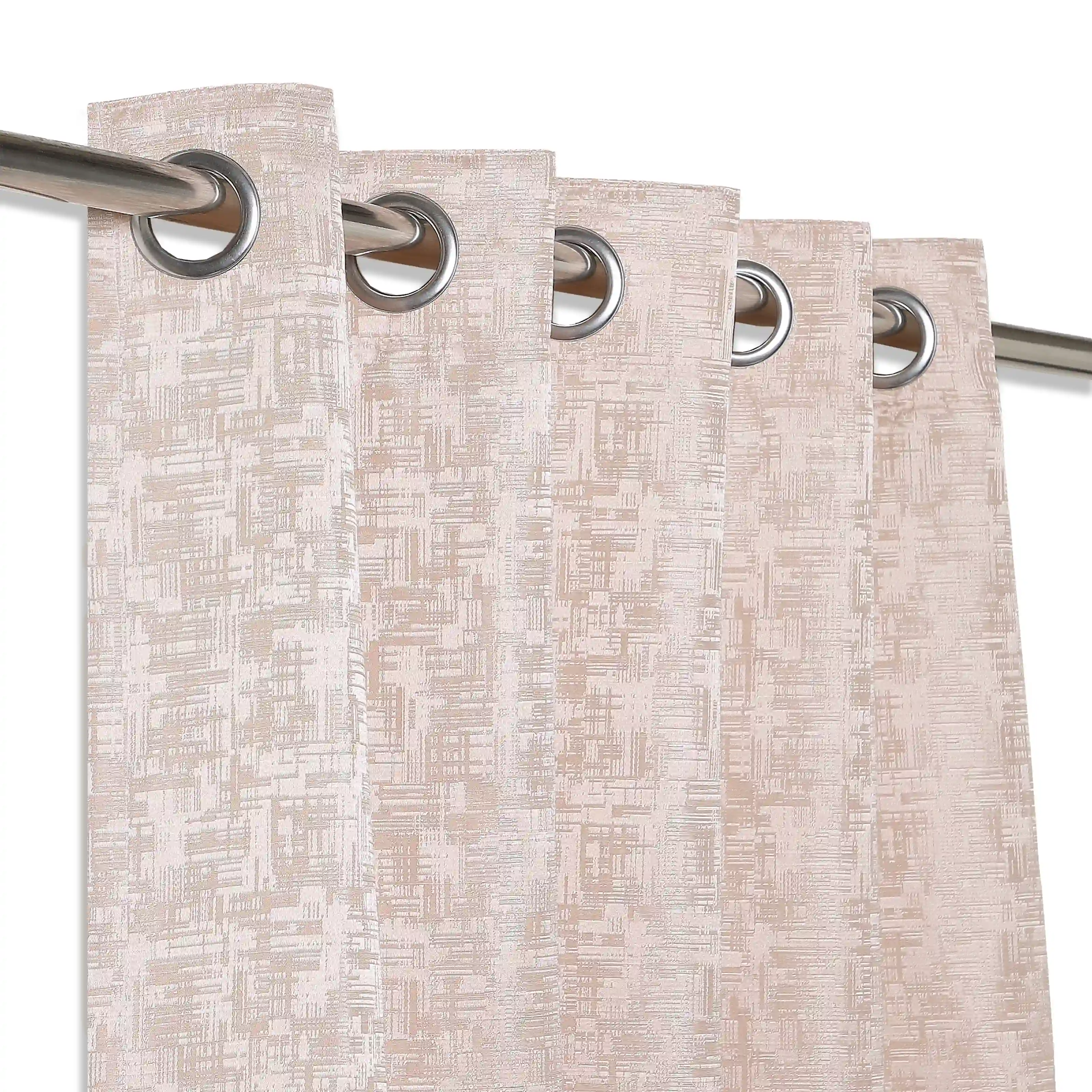 De Jacquard - Classic Set Of 2 Jacquard Readymade Curtains | Textured tales - Image 22