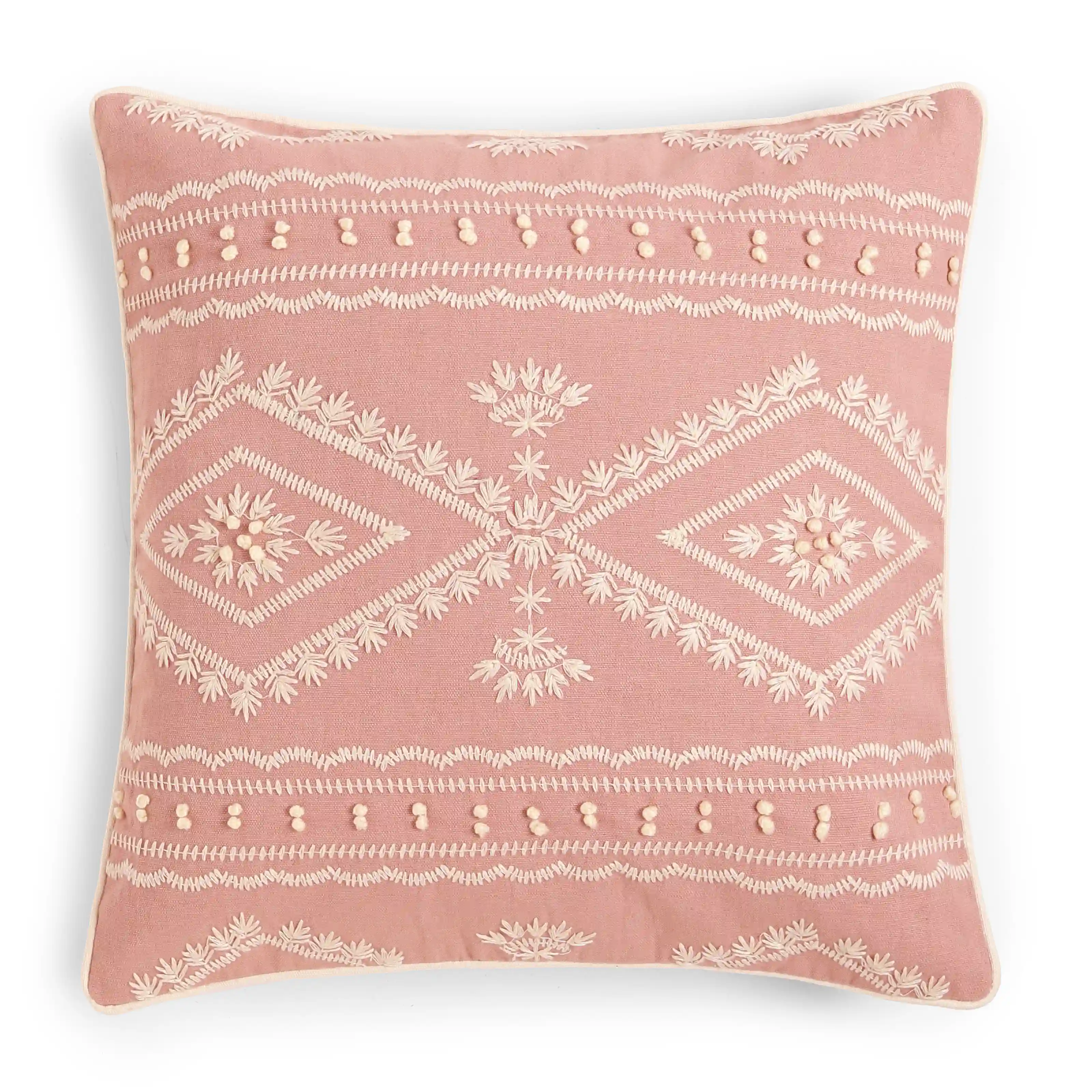 Espricia Embroidered Cushion Cover | Floral Mirage