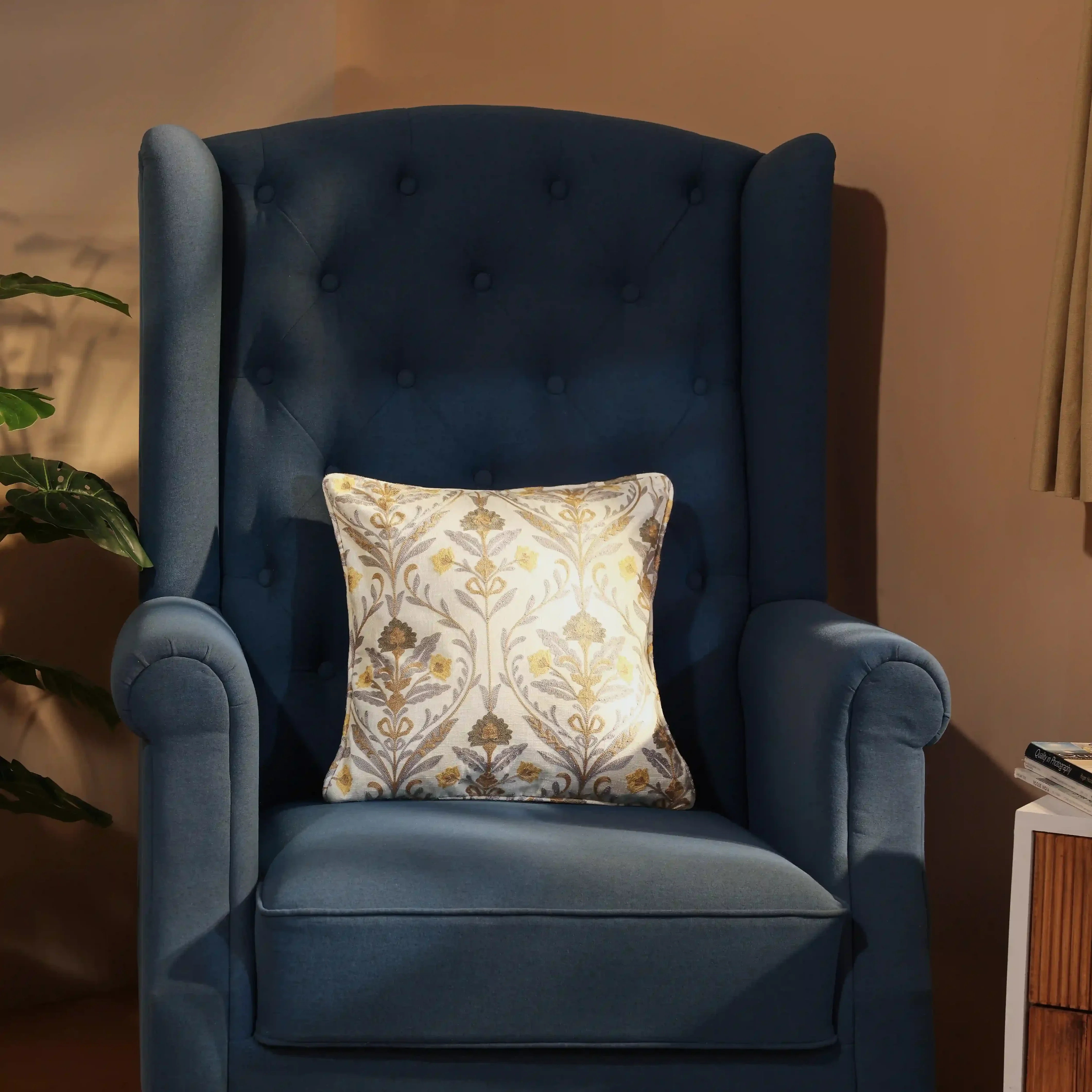Espricia Embroidered Cushion Cover | Saanjh - Image 14