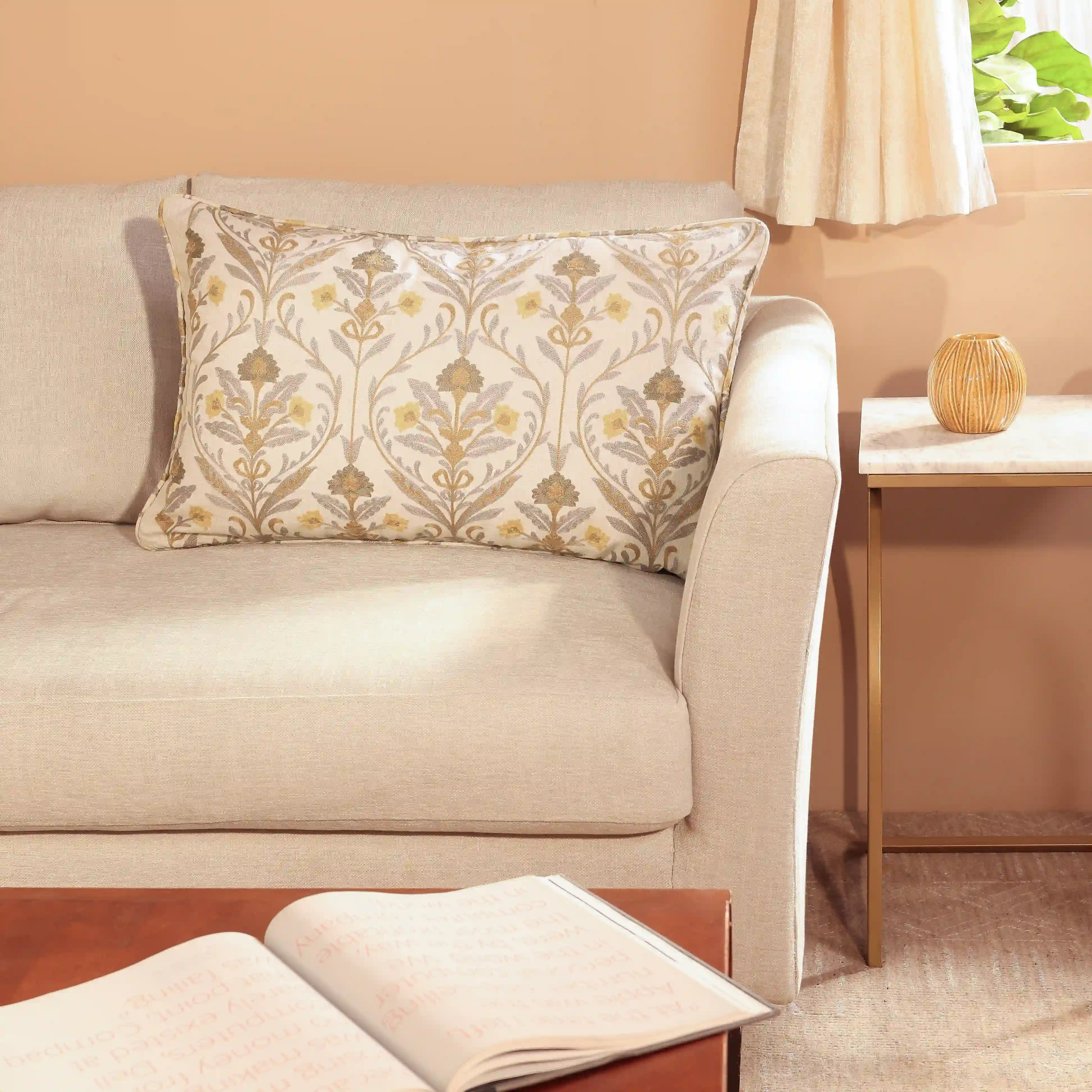 Espricia Embroidered Cushion Cover | Saanjh - Image 24