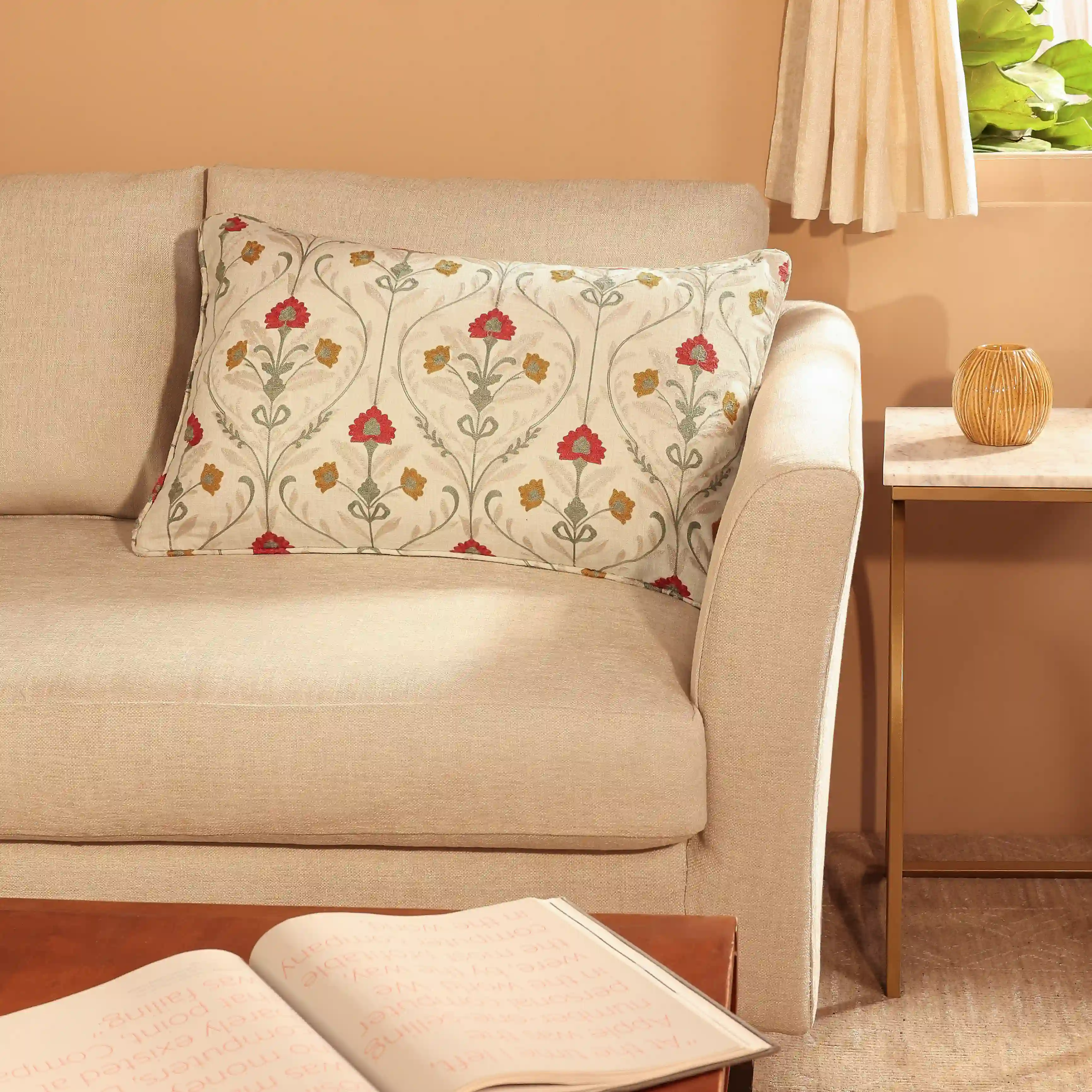 Espricia Embroidered Cushion Cover | Saanjh - Image 29