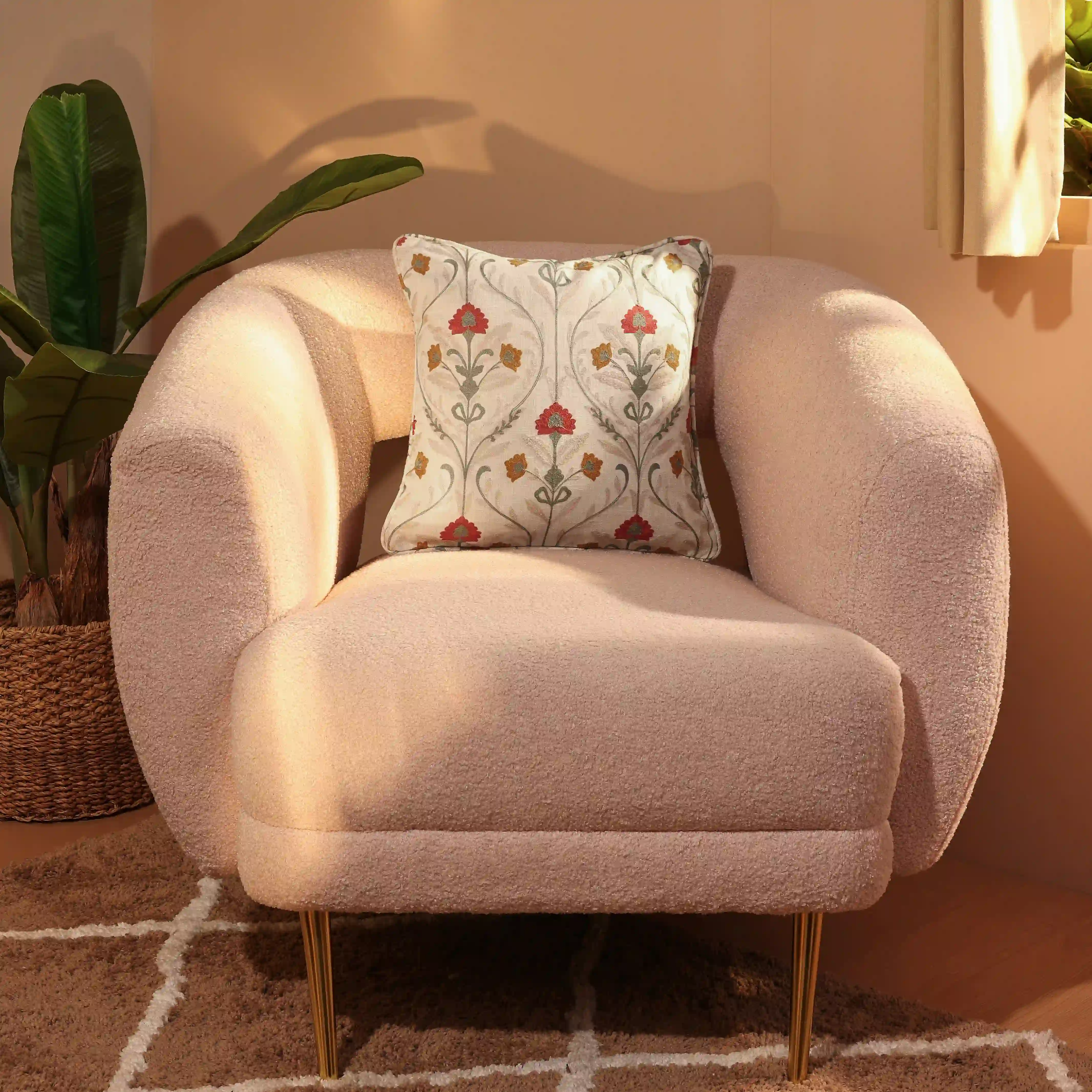 Espricia Embroidered Cushion Cover | Saanjh - Image 9