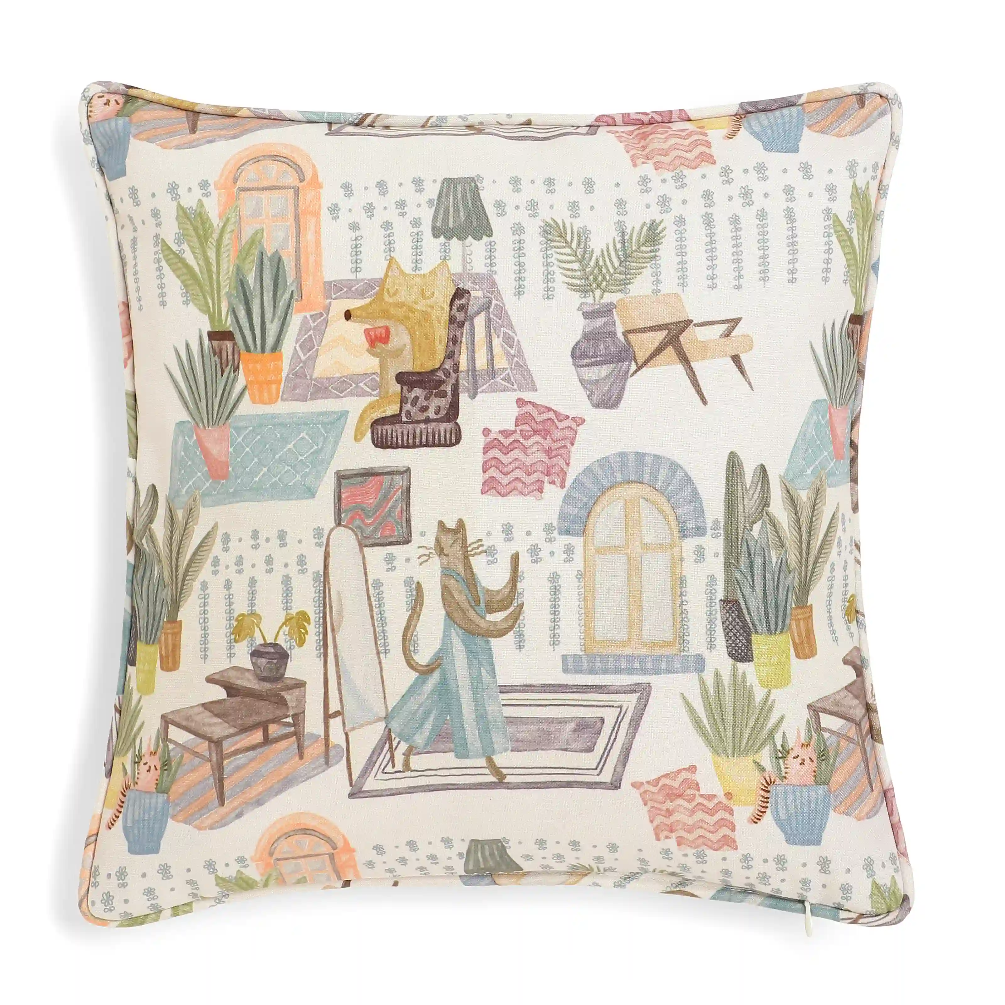 Espricia Printed Cushion Cover | Playful Doodles - Image 17