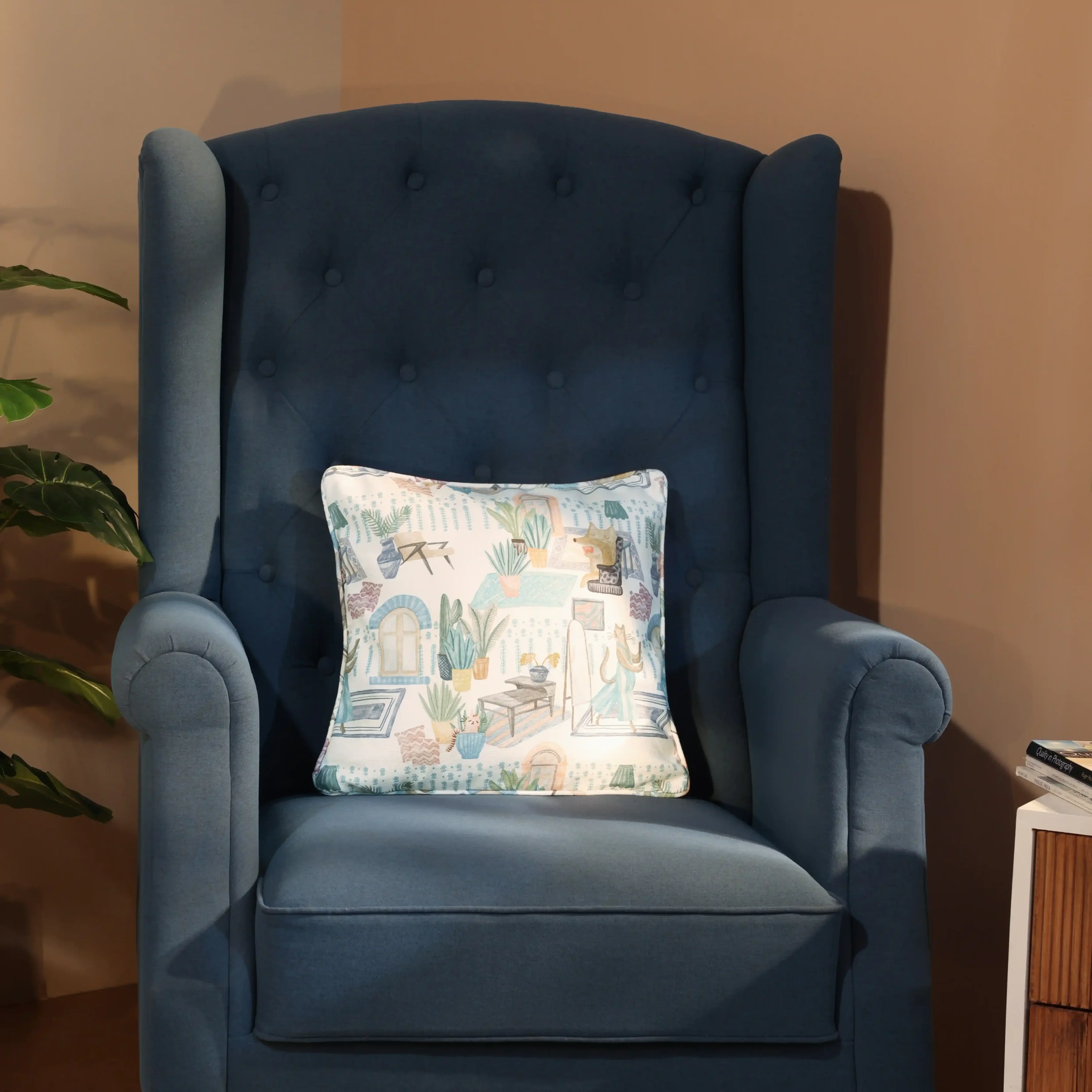 Espricia Printed Cushion Cover | Playful Doodles - Image 9