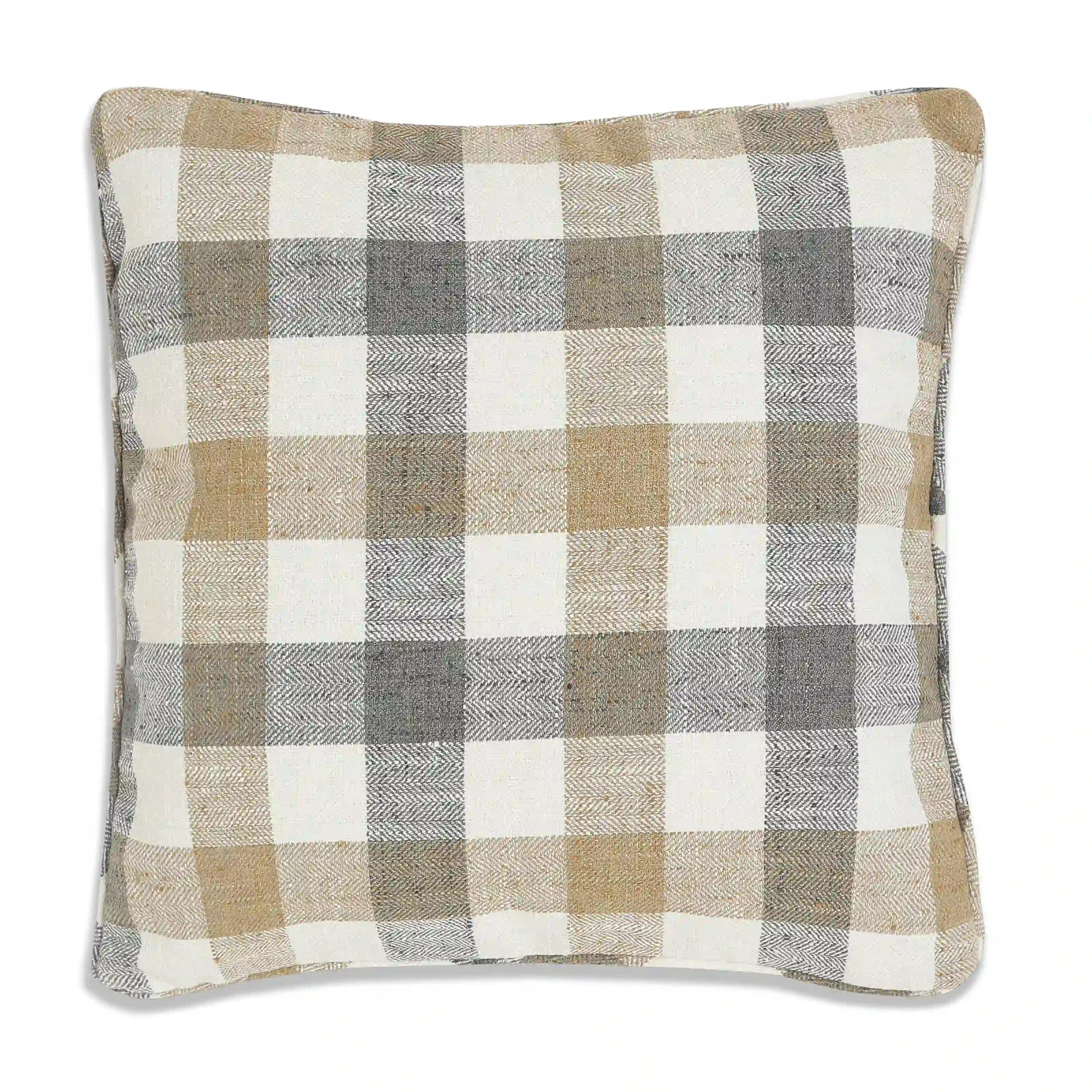 Espricia Woven Cushion Cover | Check Mate