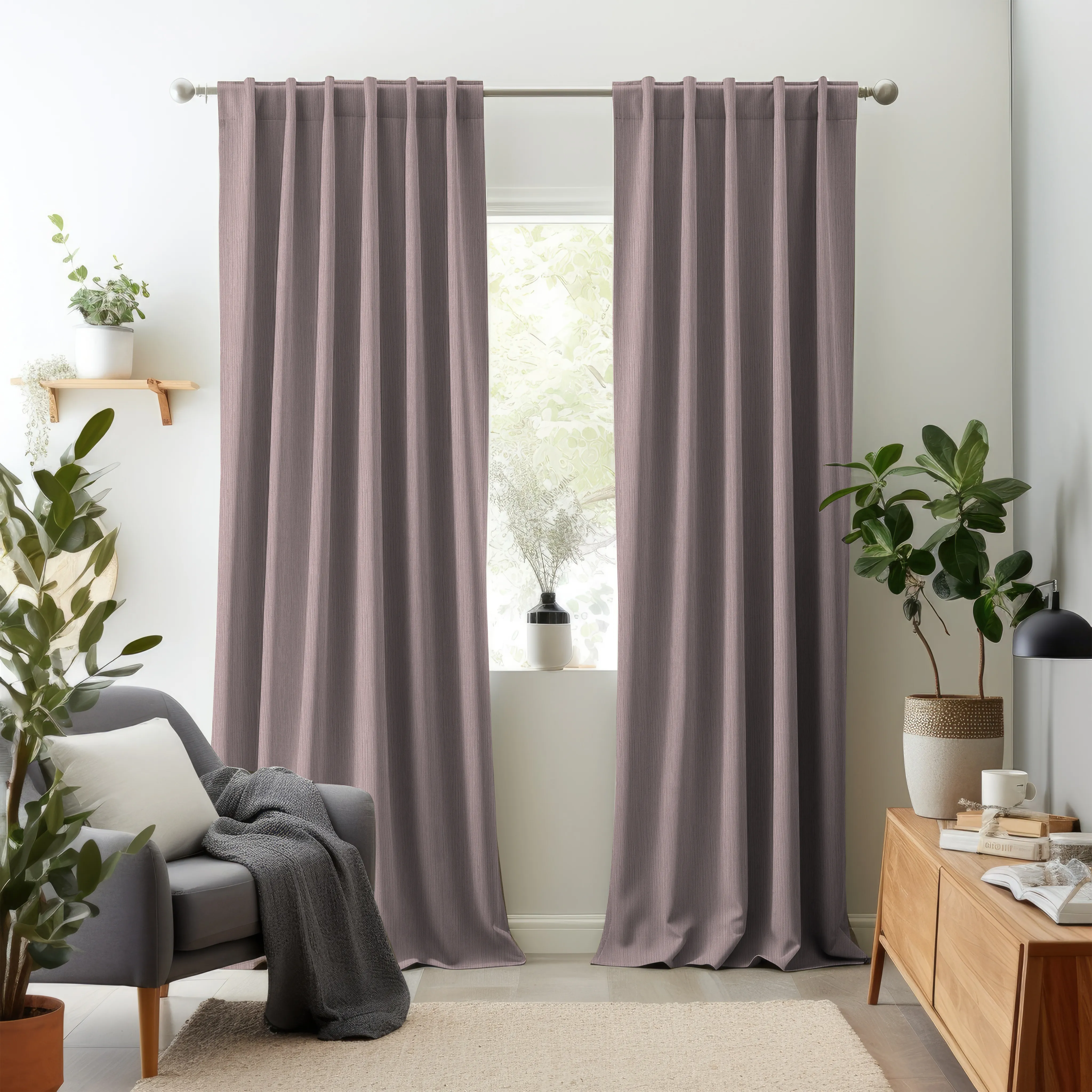 Hallmark Drapes Edition 4 - Almond | Made to Order Light Filtering Curtains - Image 10