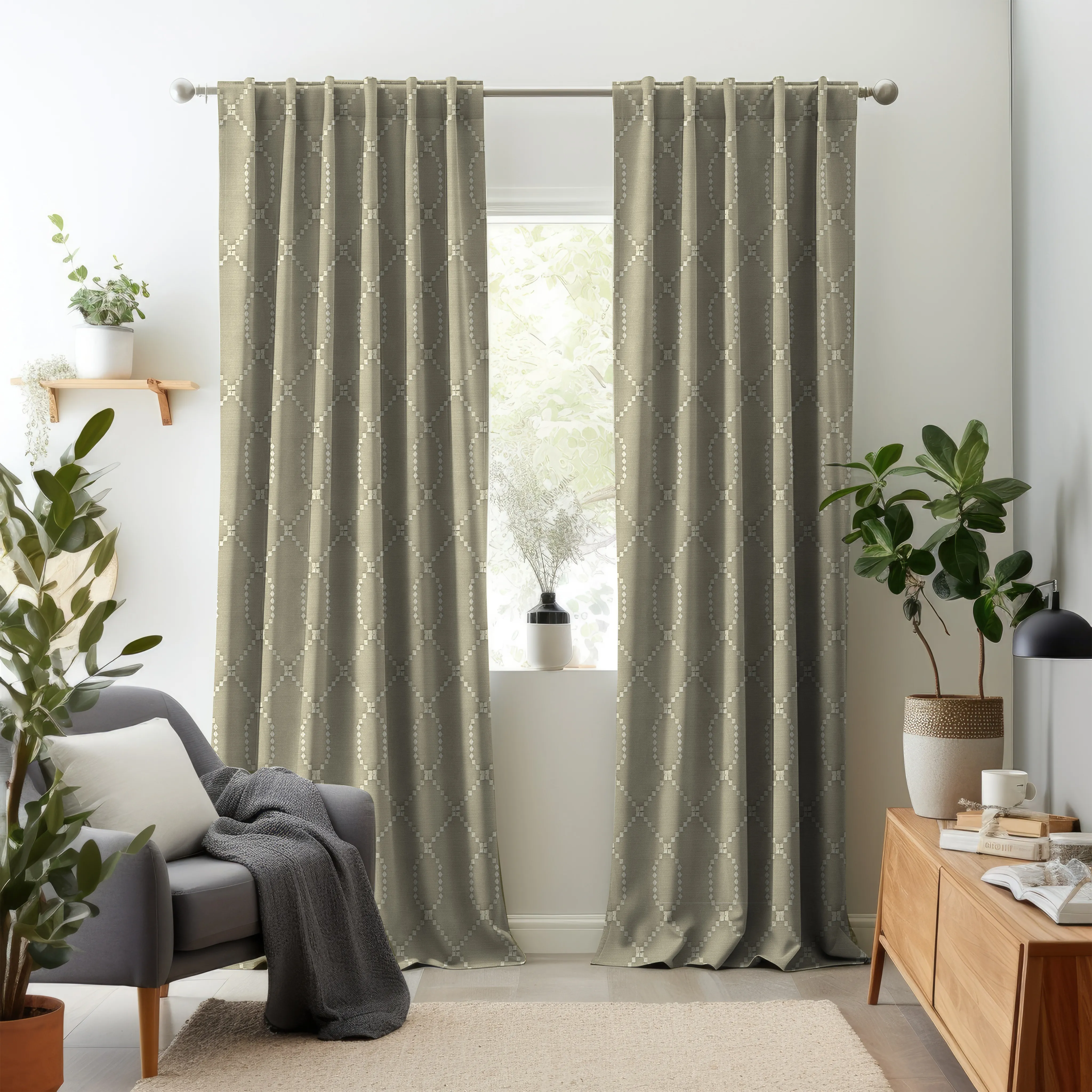 Hallmark Drapes Edition 5 - Tracery | Made to Order Sheer Curtains - Image 7