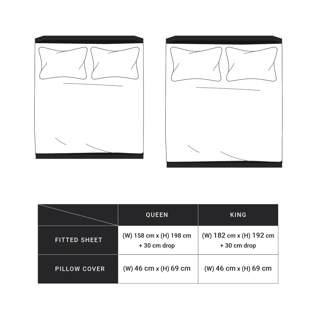 Mishella | Mix & Match Printed Cotton Bedsheet Set - Beige - Image 18
