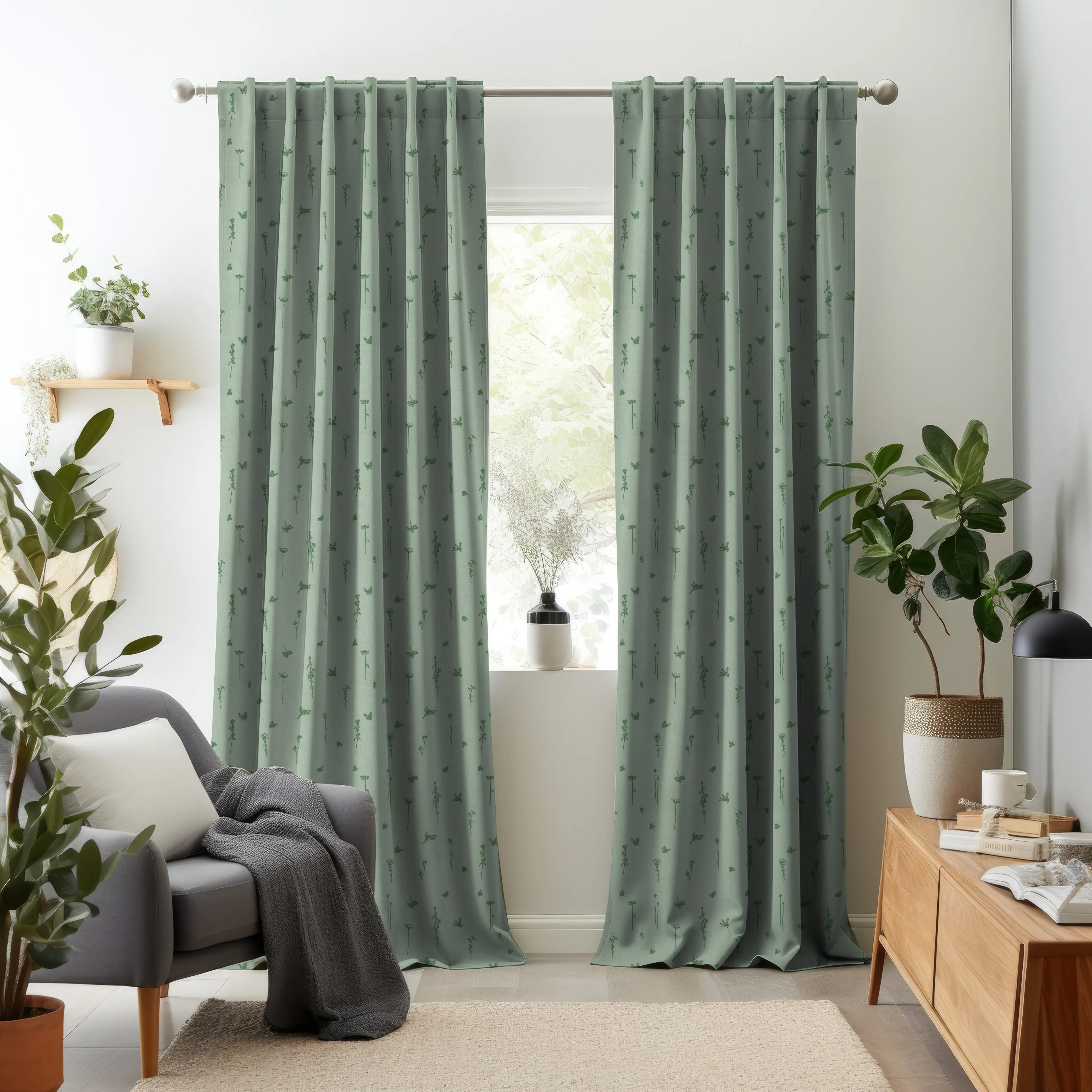 Nomad's Diary Edition 7 - Verbana | Made to Order Sheer Curtains