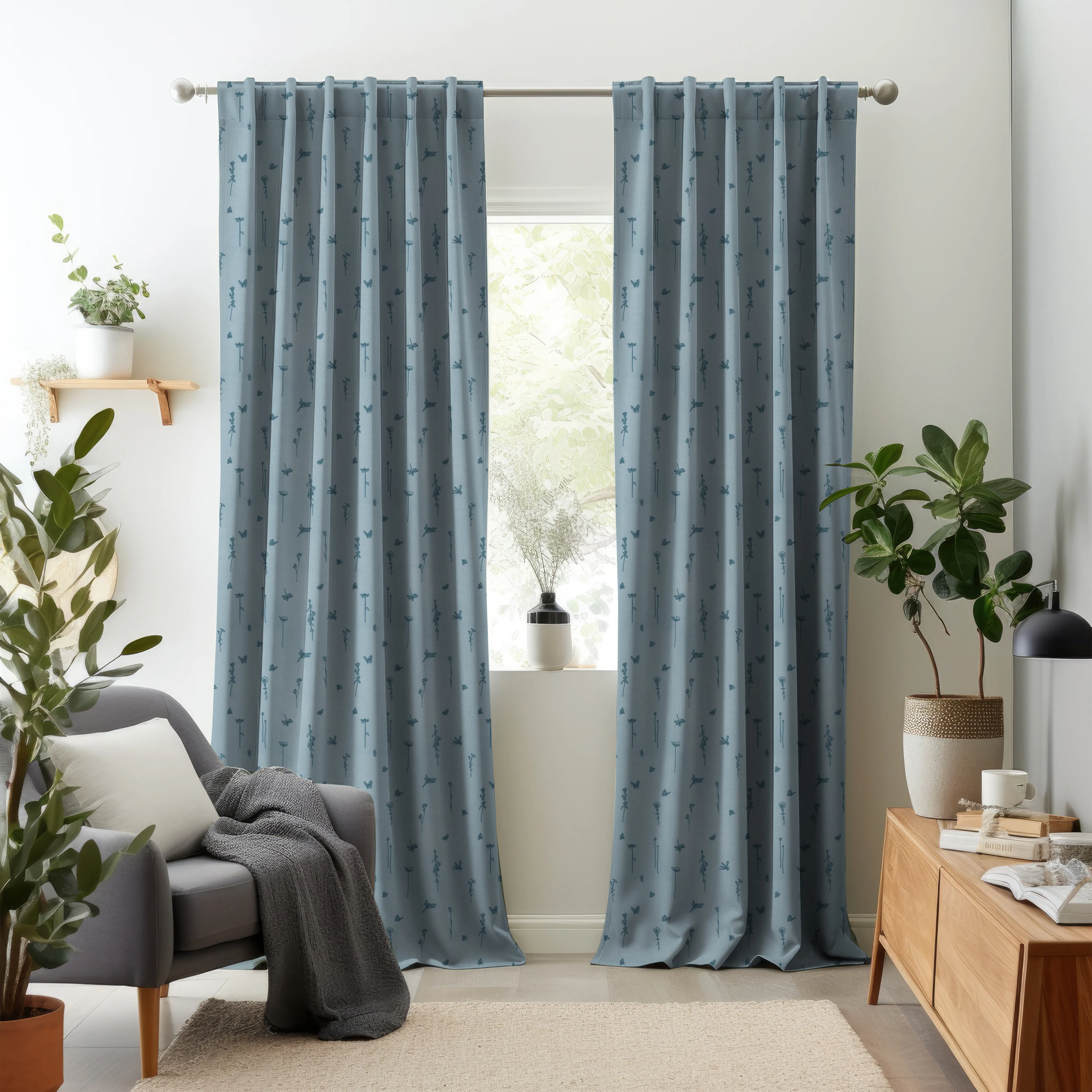 Nomad's Diary Edition 7 - Verbana | Made to Order Sheer Curtains - Image 4