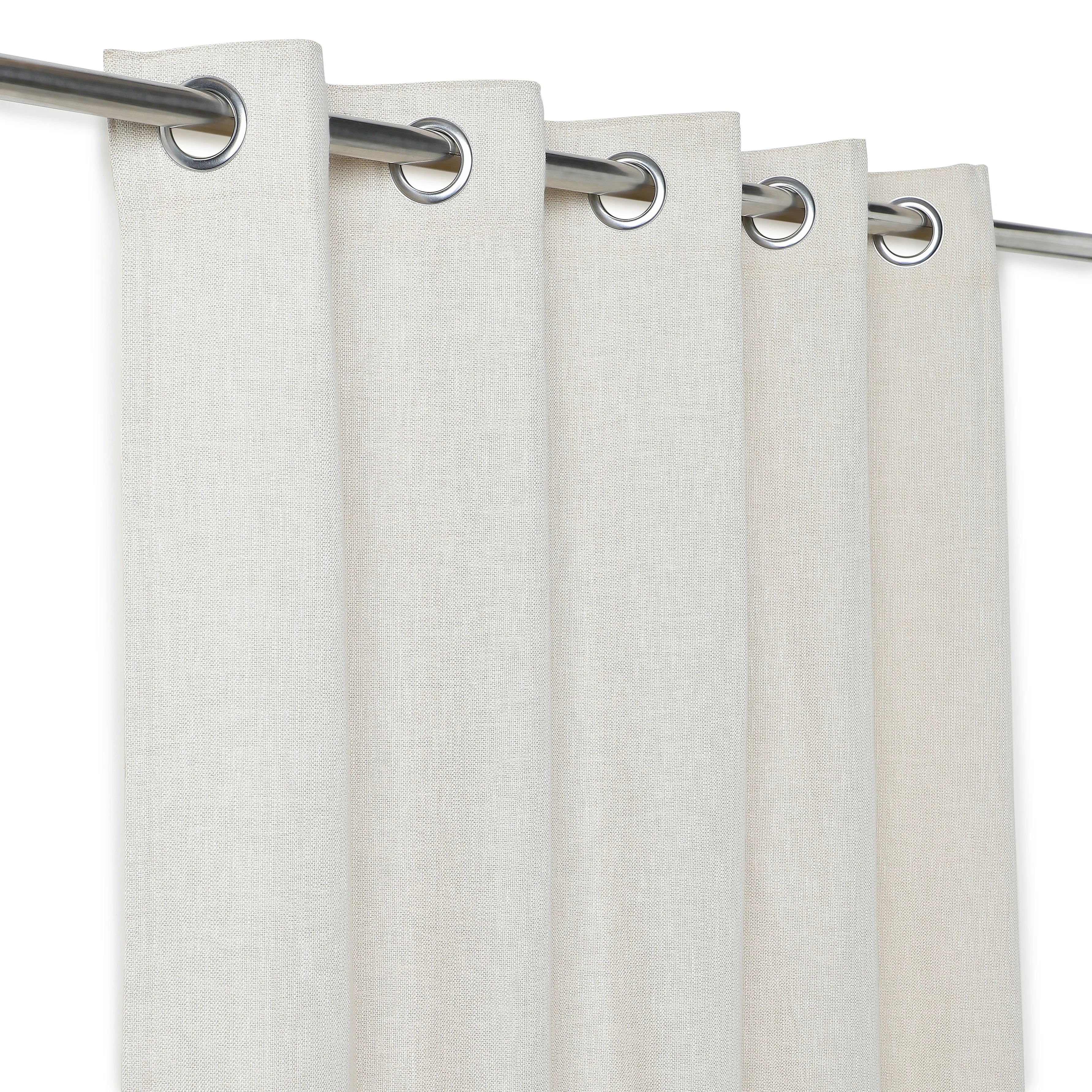 Paleto Set Of 2 Solid Readymade Curtains | Earthen Hues - Image 17