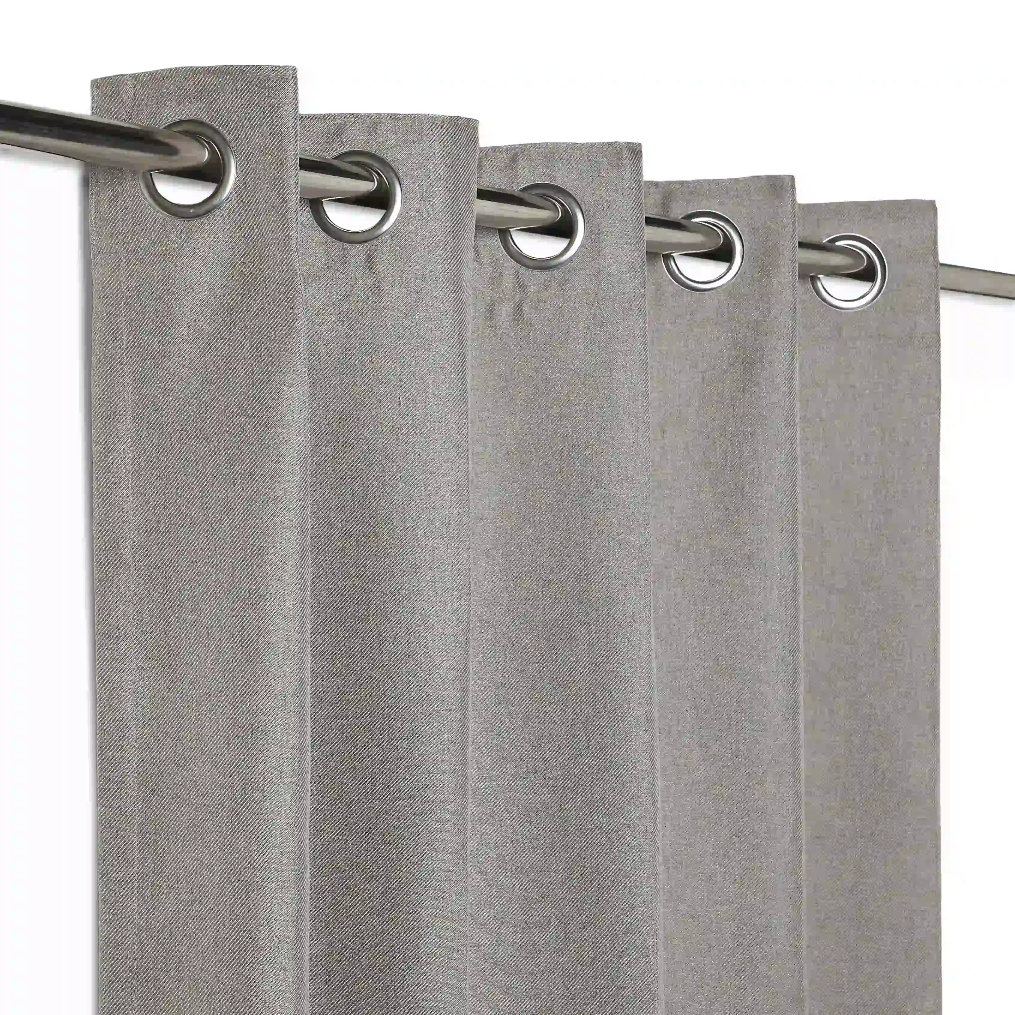 Paleto Set Of 2 Solid Readymade Curtains | Muted Moments - Image 22