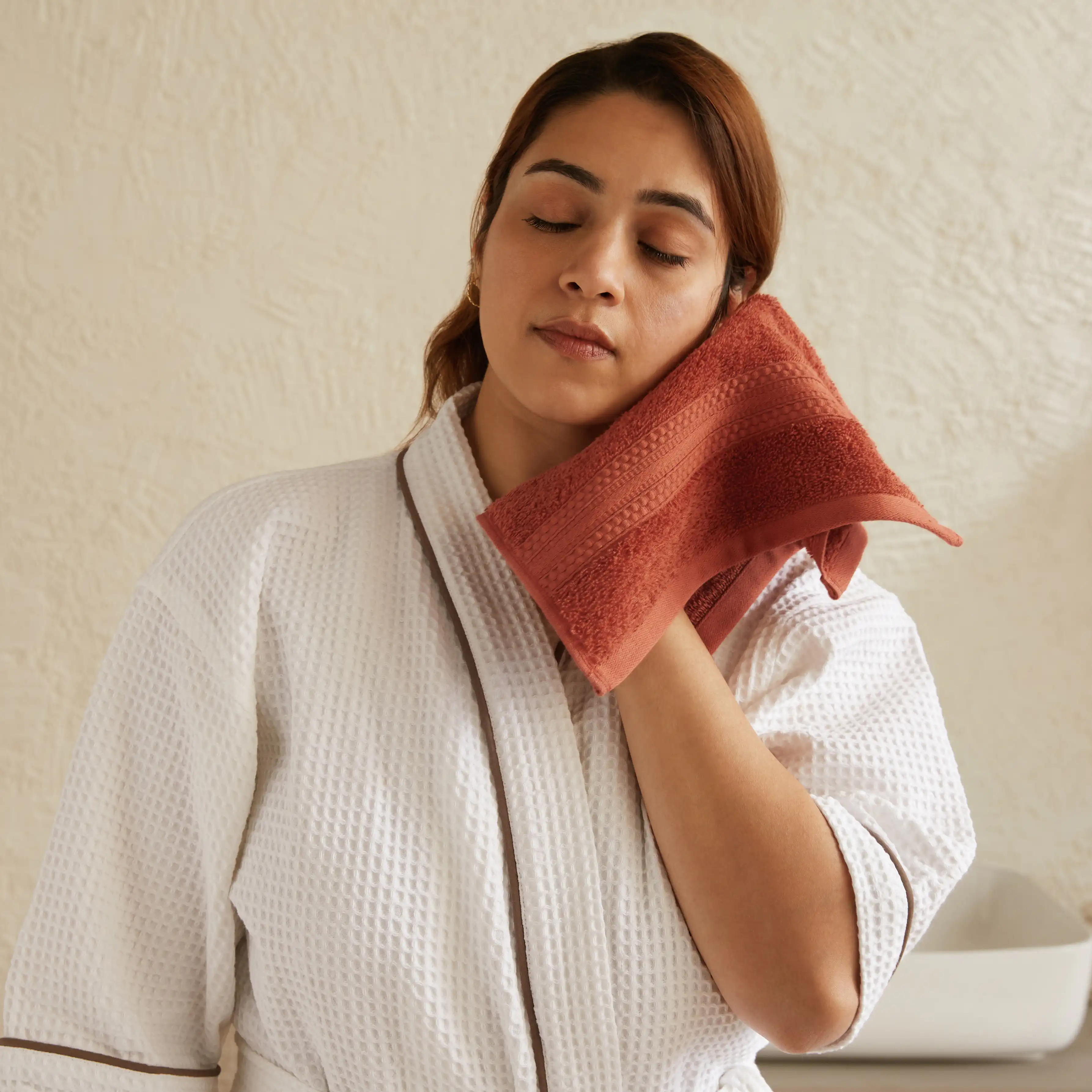Paleto | Everyday Essentials Absorbent Ring Spun Cotton 12 Piece Terry Towel Set | Set of Bath, Hand & Face Towels - Image 20