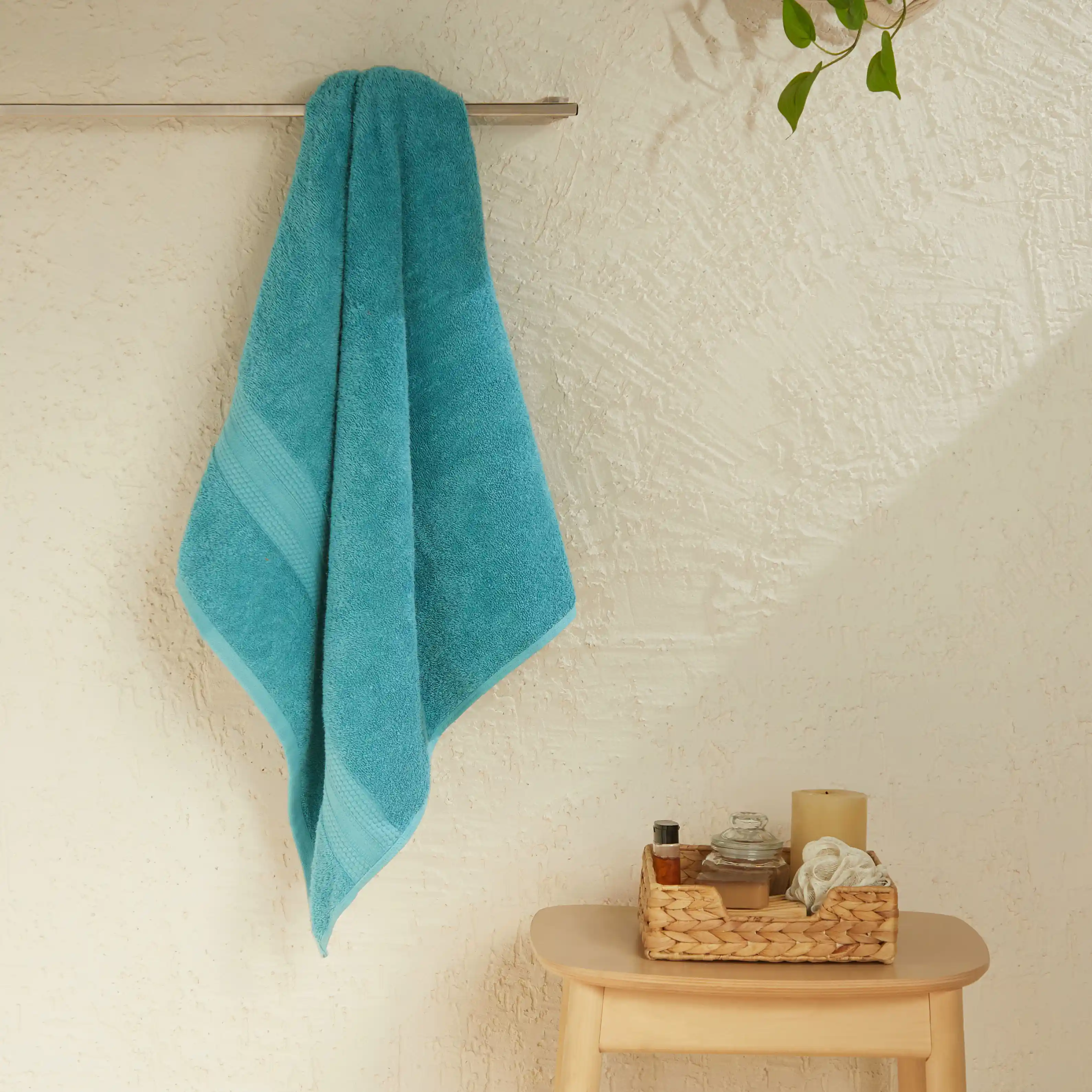 Paleto | Everyday Essentials Absorbent Ring Spun Cotton 12 Piece Terry Towel Set | Set of Bath, Hand & Face Towels - Image 32