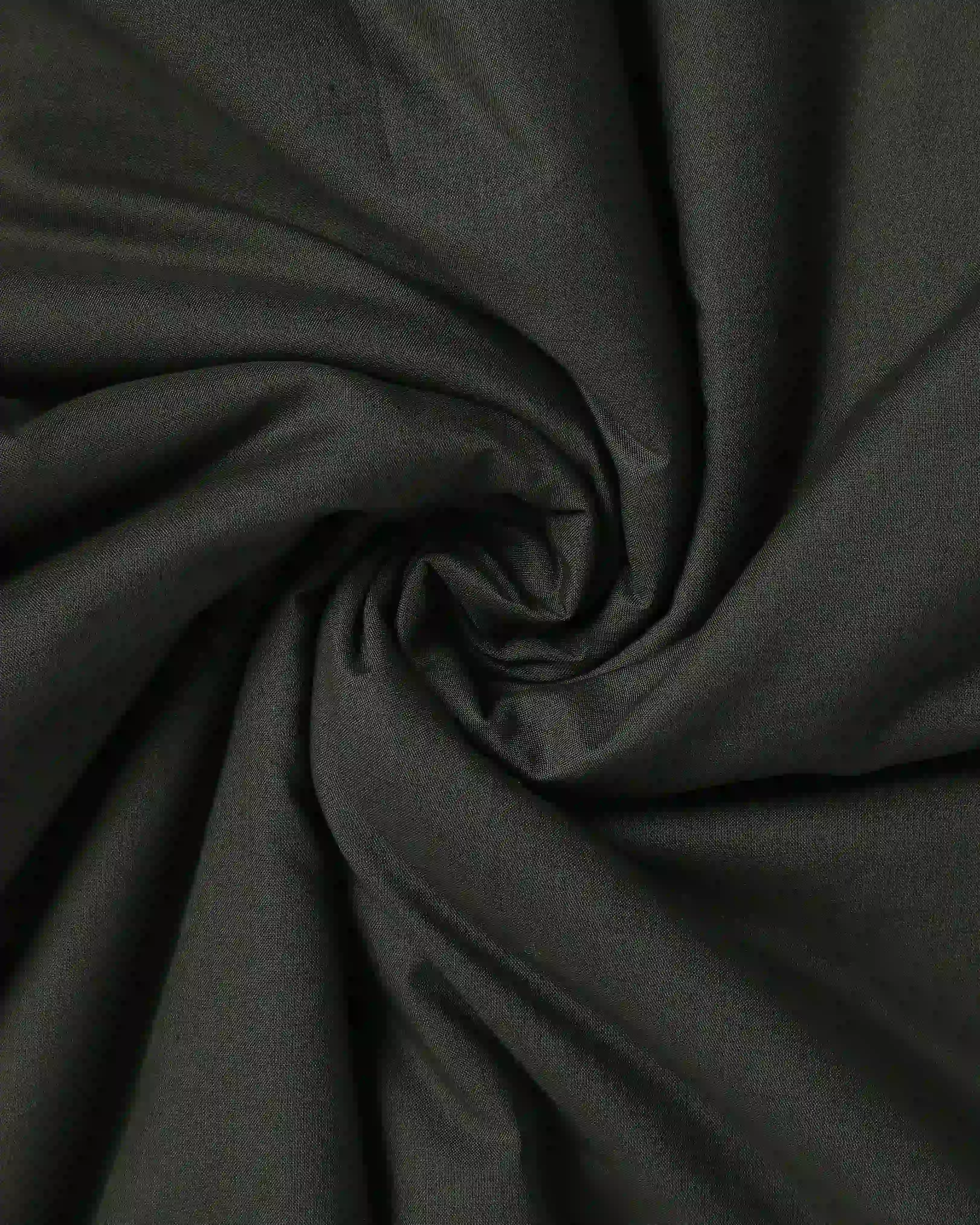 Paleto | Everyday Hues Cotton Solid Dyed Dohar with Super Soft Flannel Layering-Dark Grey - Image 10