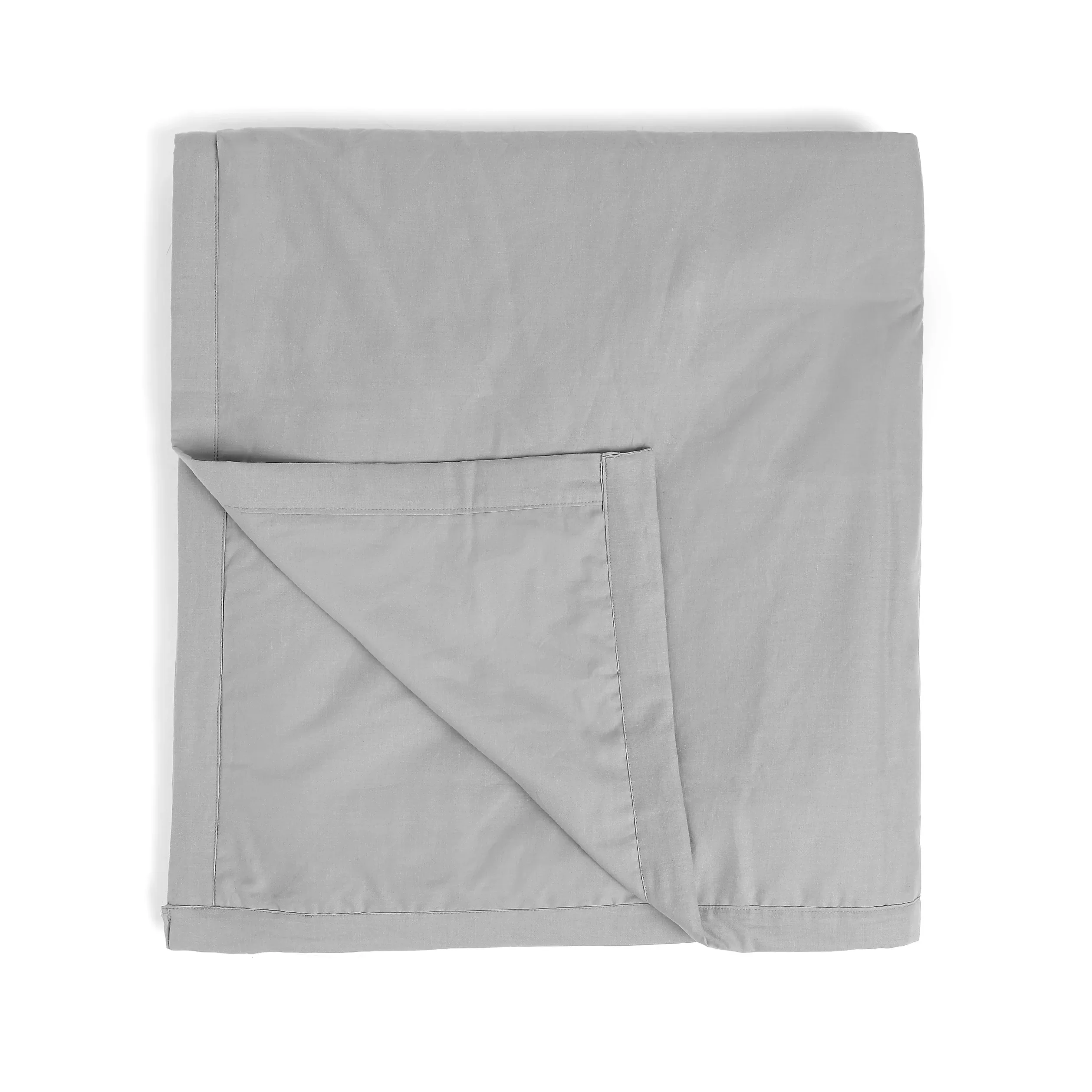 Paleto | Everyday Hues Cotton Solid Dyed Dohar with Super Soft Flannel Layering-Grey - Image 9