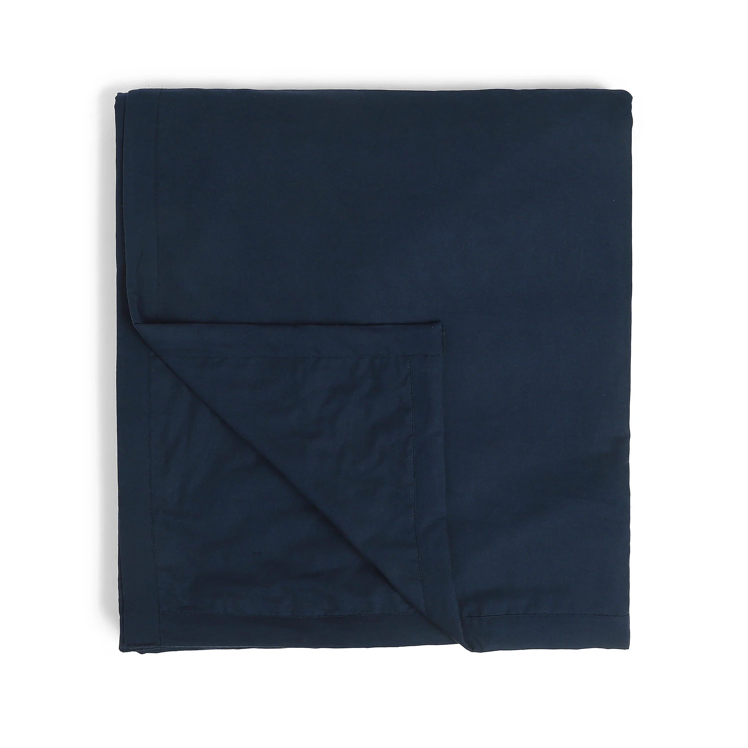 Paleto | Everyday Hues Cotton Solid Dyed Dohar with Super Soft Flannel Layering-Navy - Image 9