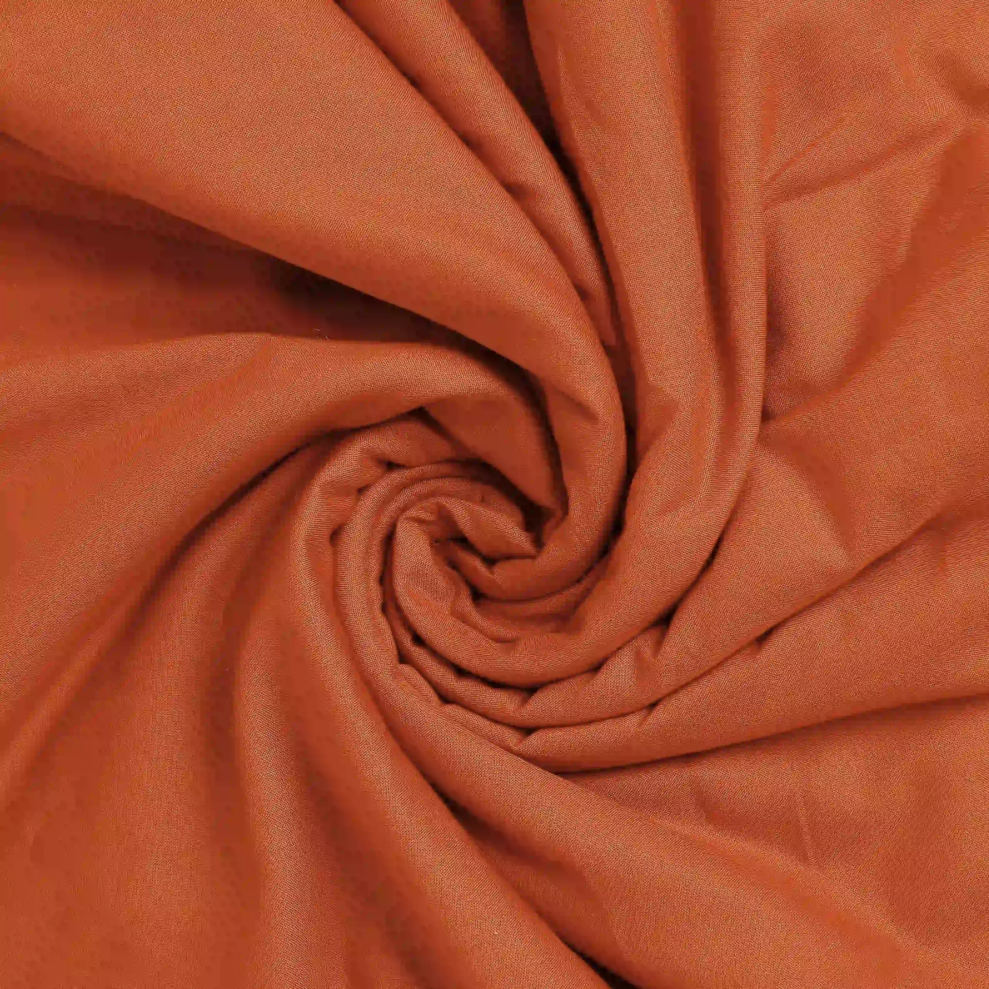 Paleto | Everyday Hues Cotton Solid Dyed Dohar with Super Soft Flannel Layering-Rust - Image 10