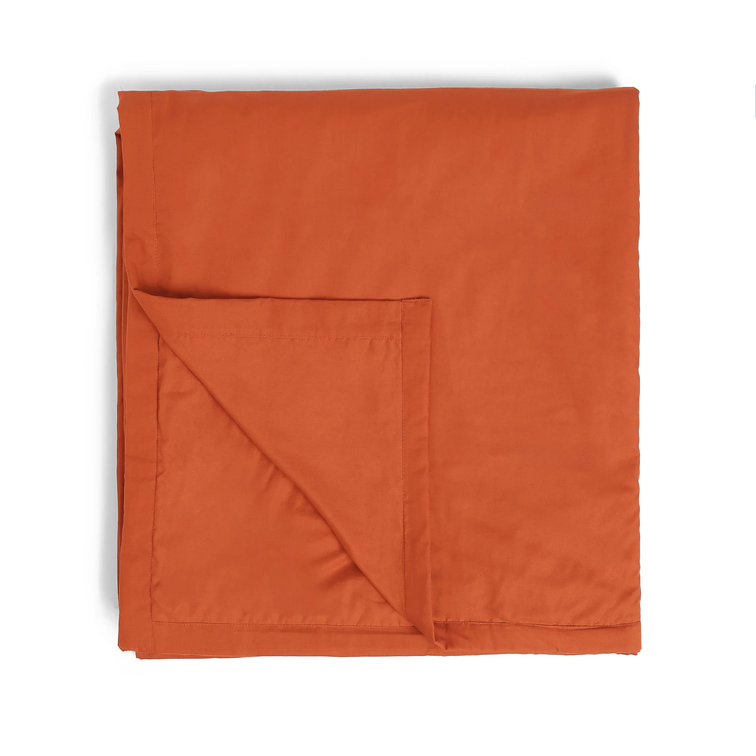 Paleto | Everyday Hues Cotton Solid Dyed Dohar with Super Soft Flannel Layering-Rust - Image 4