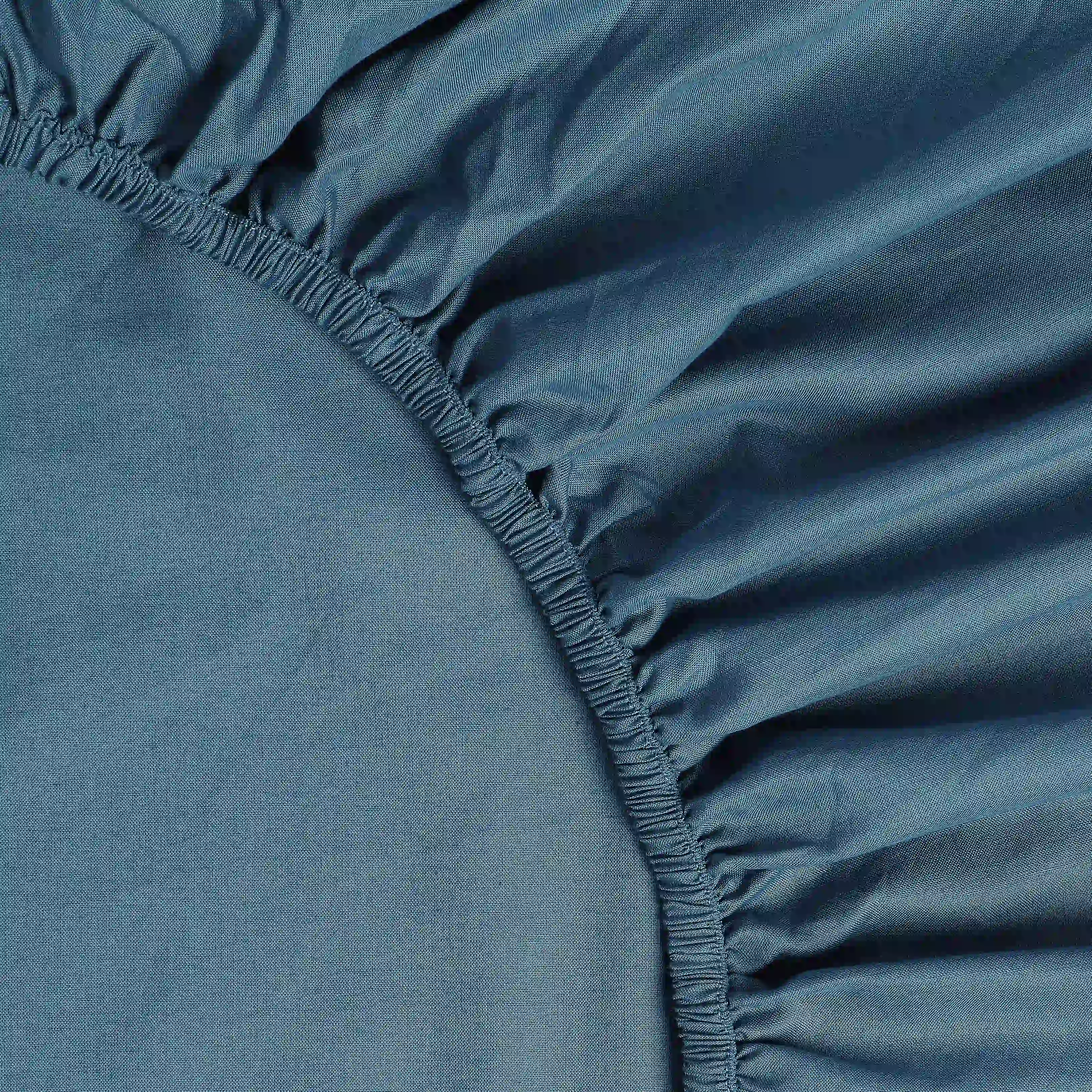 Paleto | Everyday Hues Solid Dyed Cotton Fitted Sheet Set-Mineral - Image 7