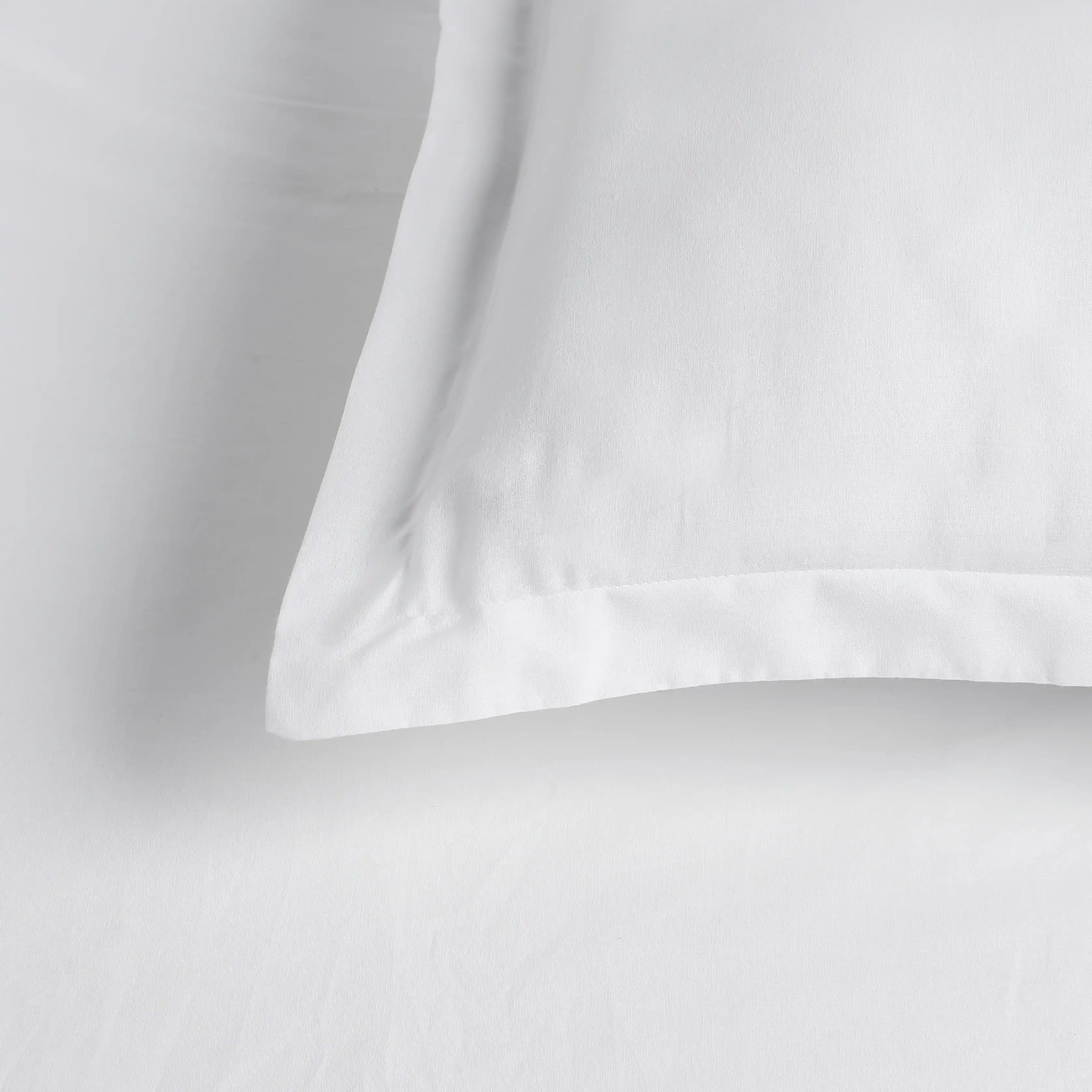 Paleto | Everyday Hues Solid Dyed Cotton Fitted Sheet Set-White - Image 6