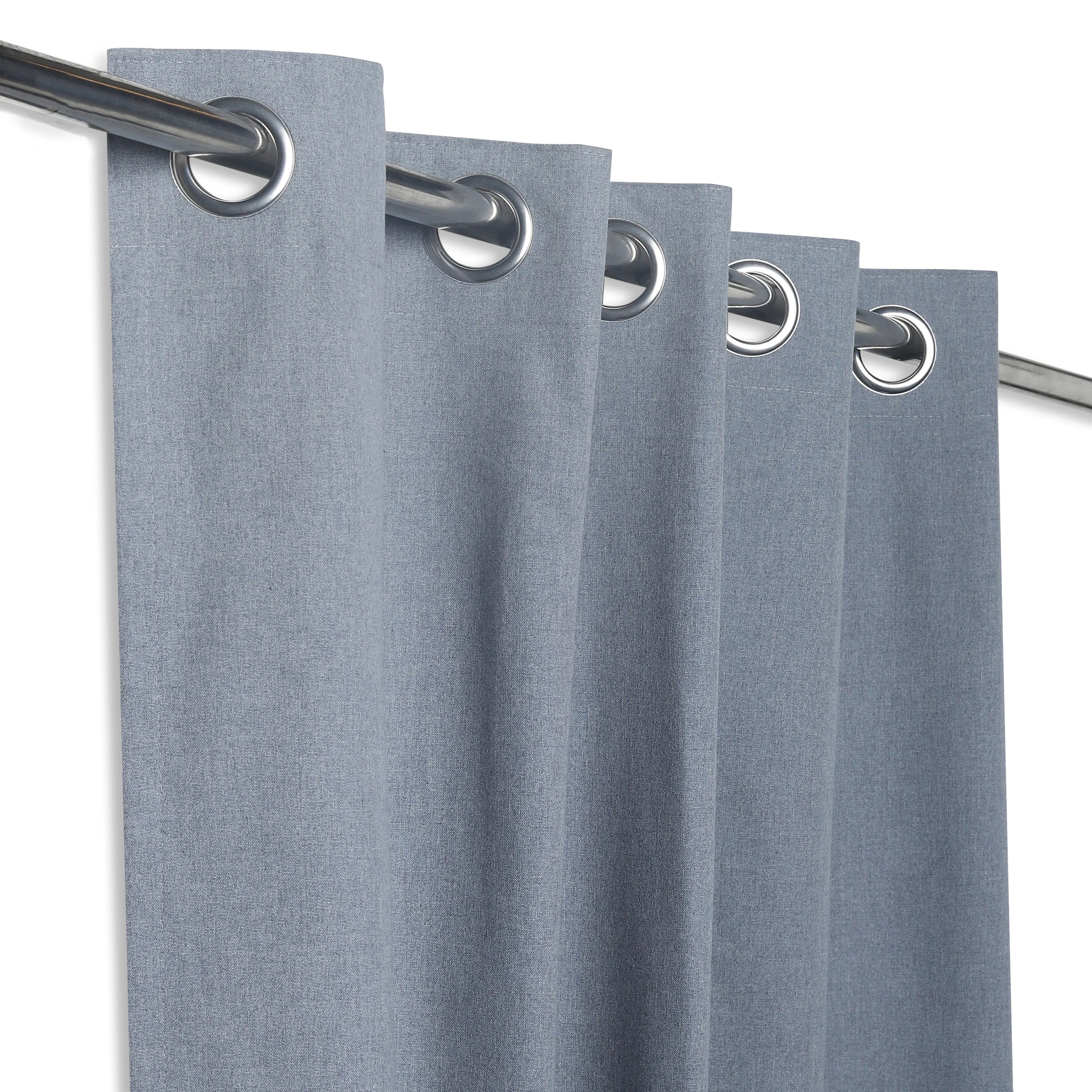 Pelushe Set Of 2 100% Cotton Solid Readymade Curtains | Everyday Hues - Image 41