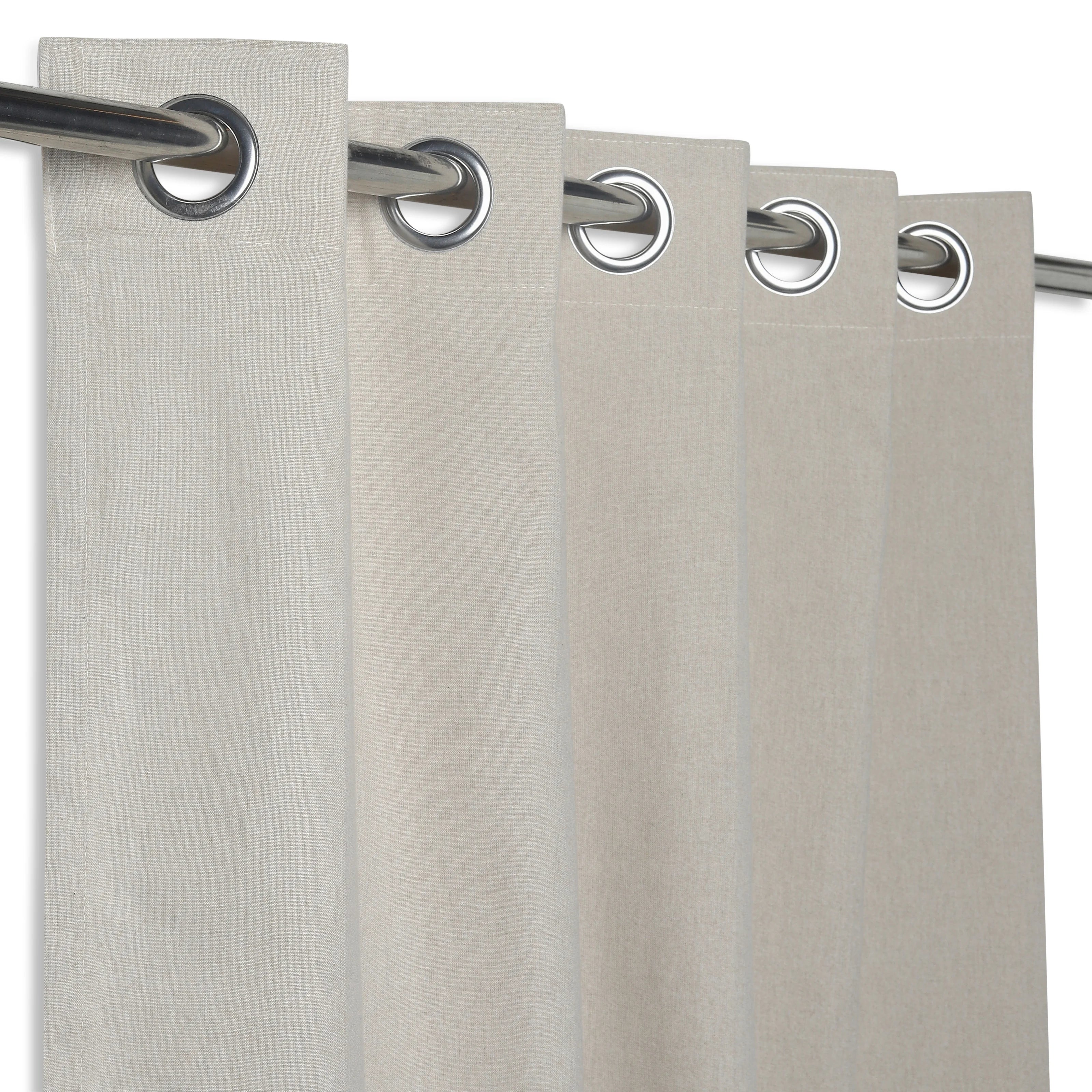 Pelushe Set Of 2 100% Cotton Solid Readymade Curtains | Everyday Hues - Image 44