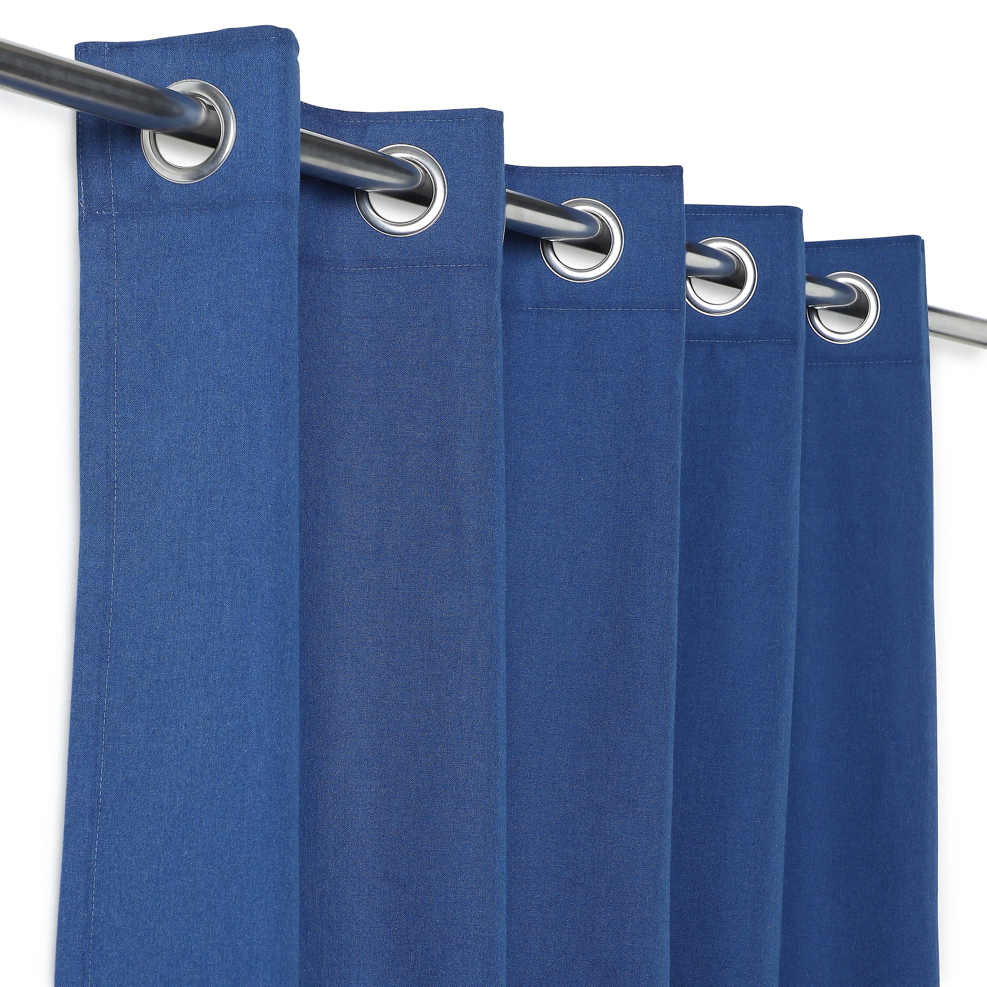 Pelushe Set Of 2 100% Cotton Solid Readymade Curtains | Everyday Hues - Image 48