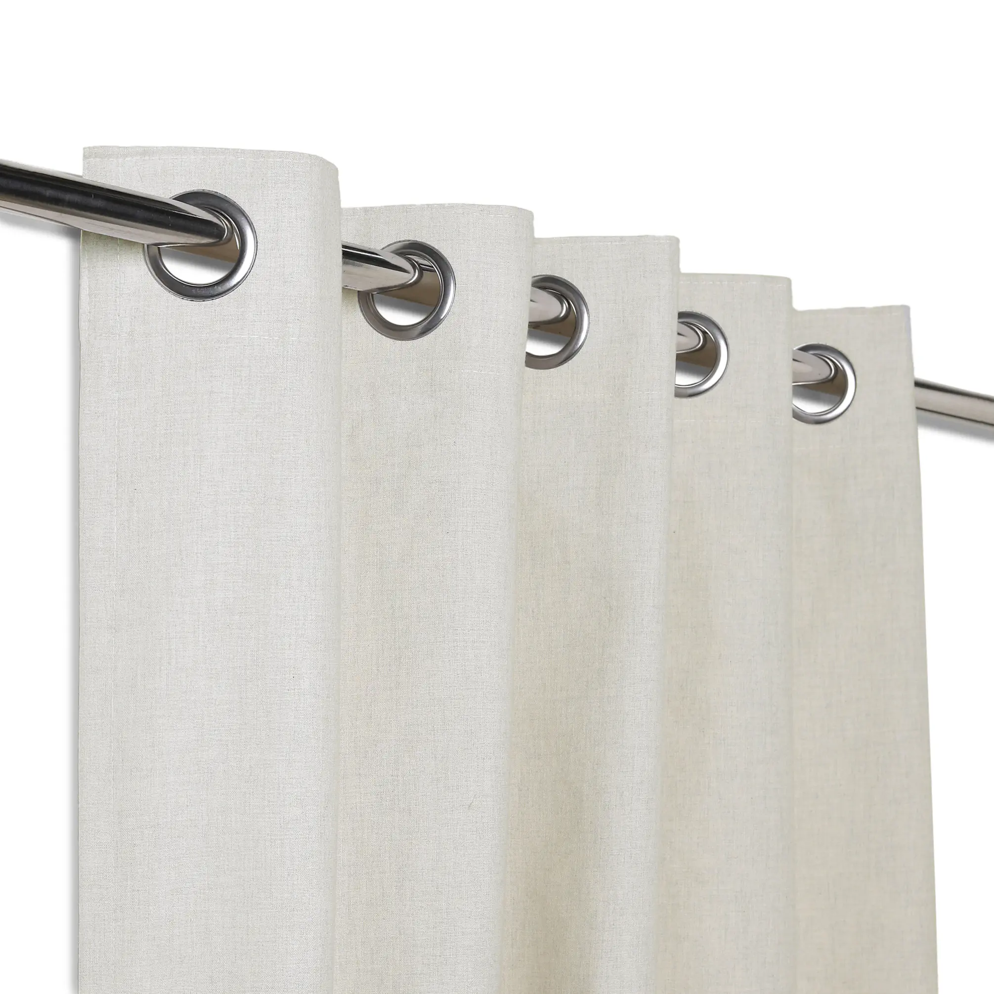 Pelushe Set Of 2 100% Cotton Solid Readymade Curtains | Everyday Hues - Image 74
