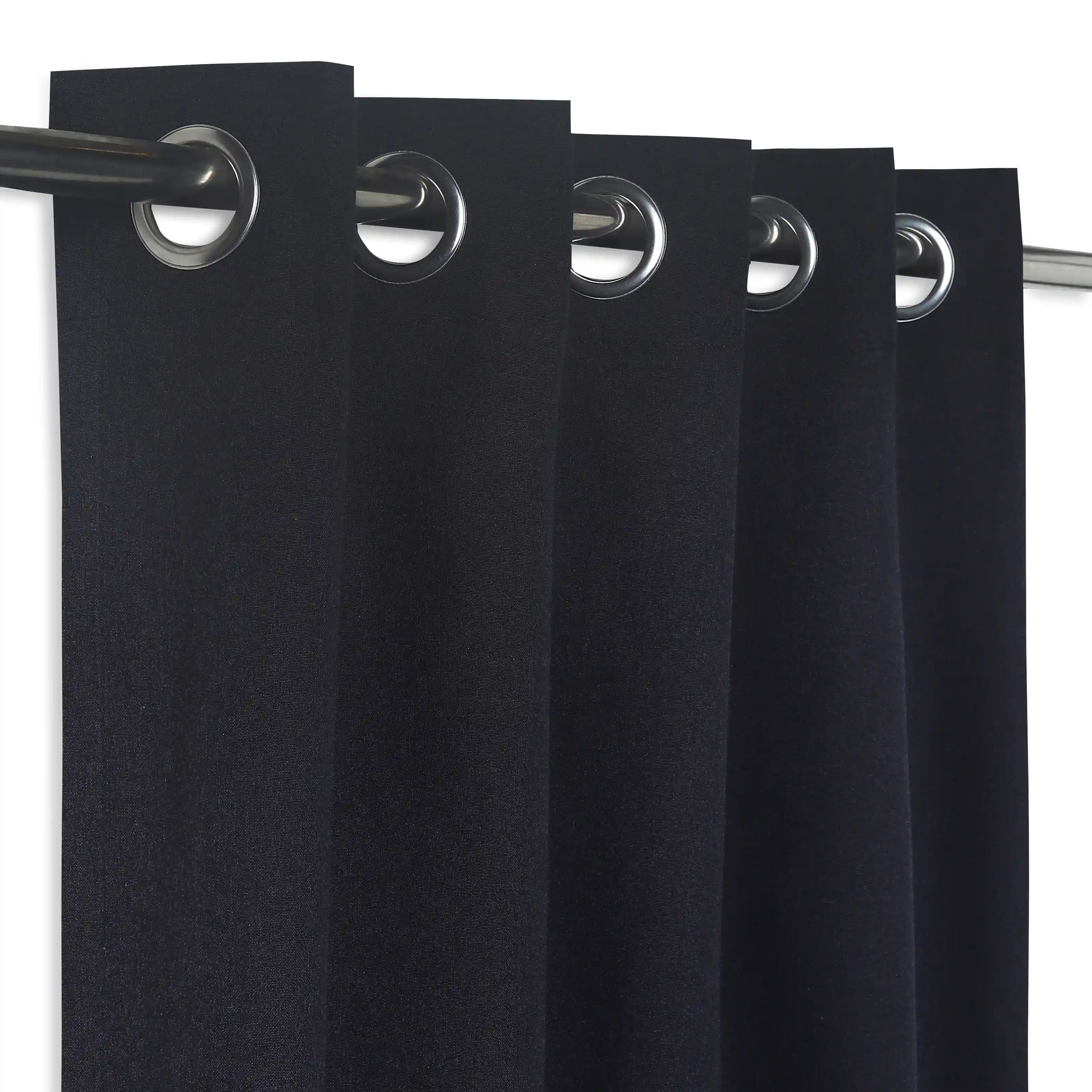 Pelushe Set Of 2 100% Cotton Solid Readymade Curtains | Everyday Hues - Image 86